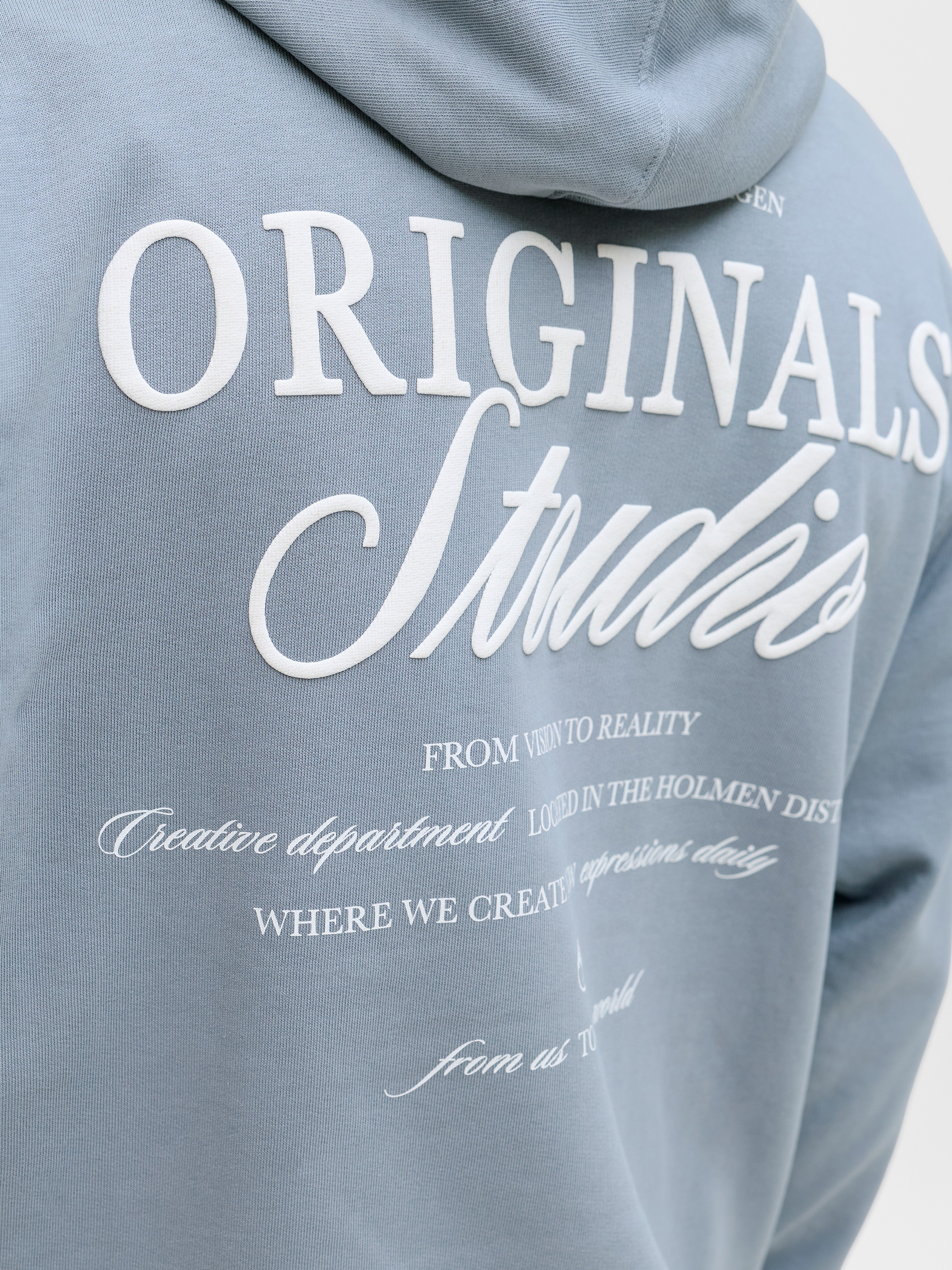 Jack & Jones Kapuzensweatshirt »JORNORREBRO TYPO BACK SWEAT HOOD SN«, mit Print
