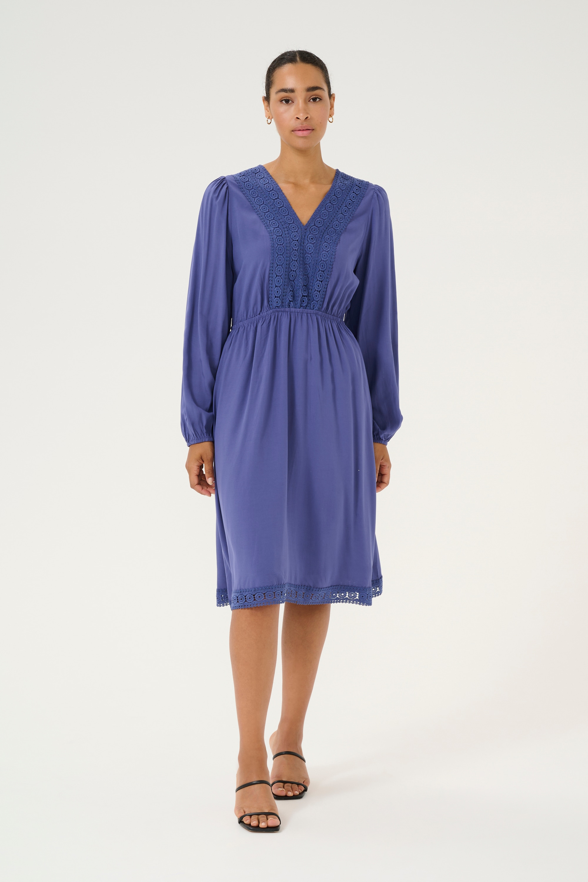 KAFFE Midikleid »Kleid KAfreia«