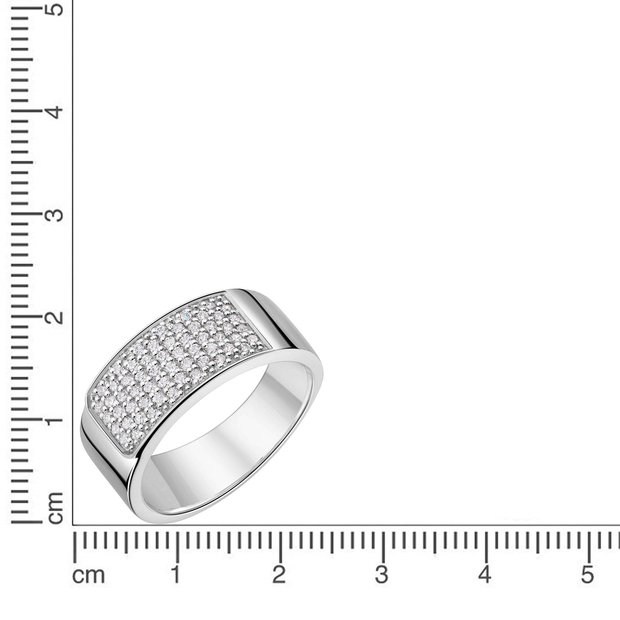 Firetti Fingerring »Schmuck Geschenk Silber 925 Damenring Ring« mit Zirkonia (synth.)