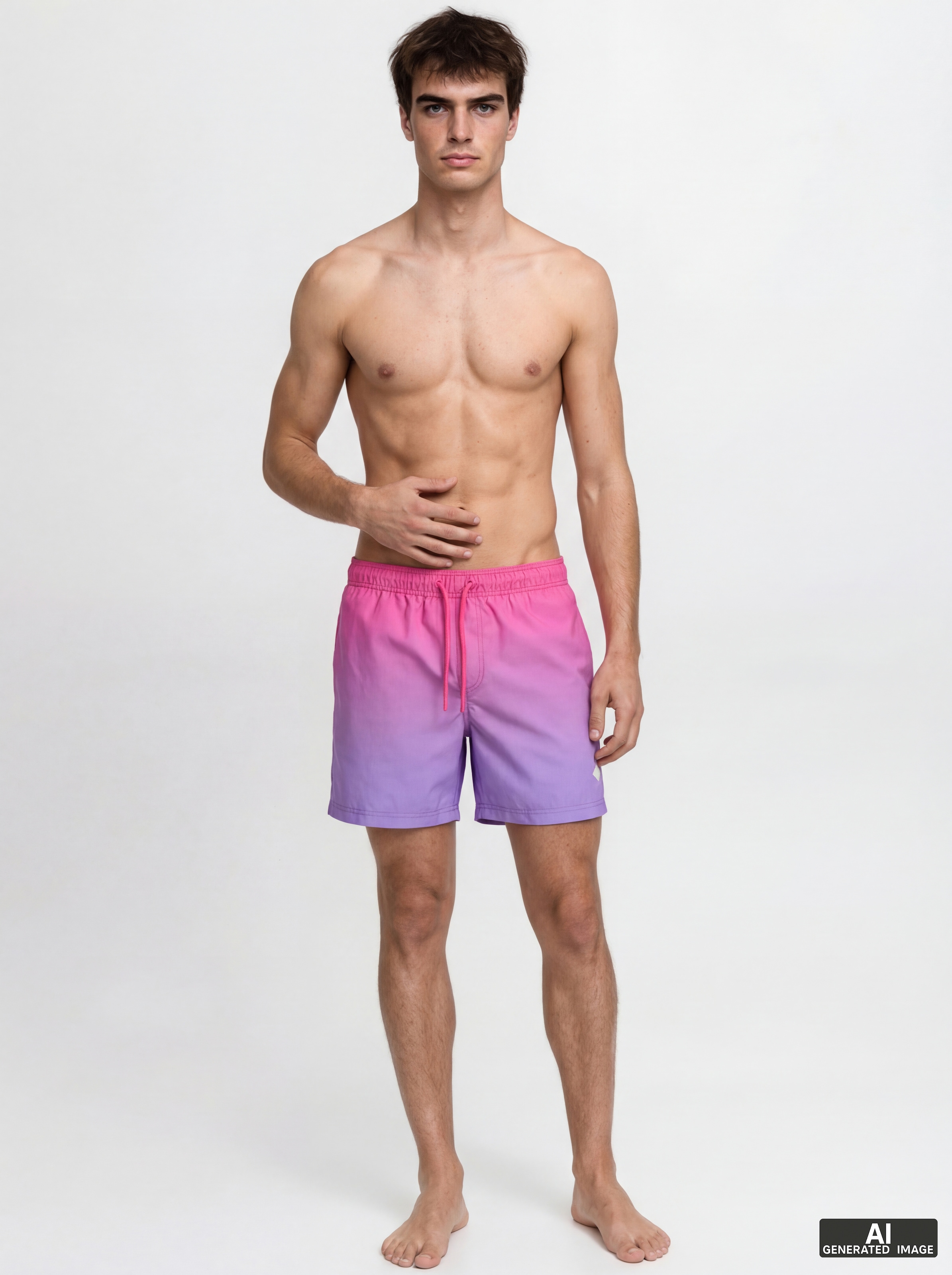Jack & Jones Badeshorts »JPSTMAUI HORIZON DIP DYE SWIM SHORTS«