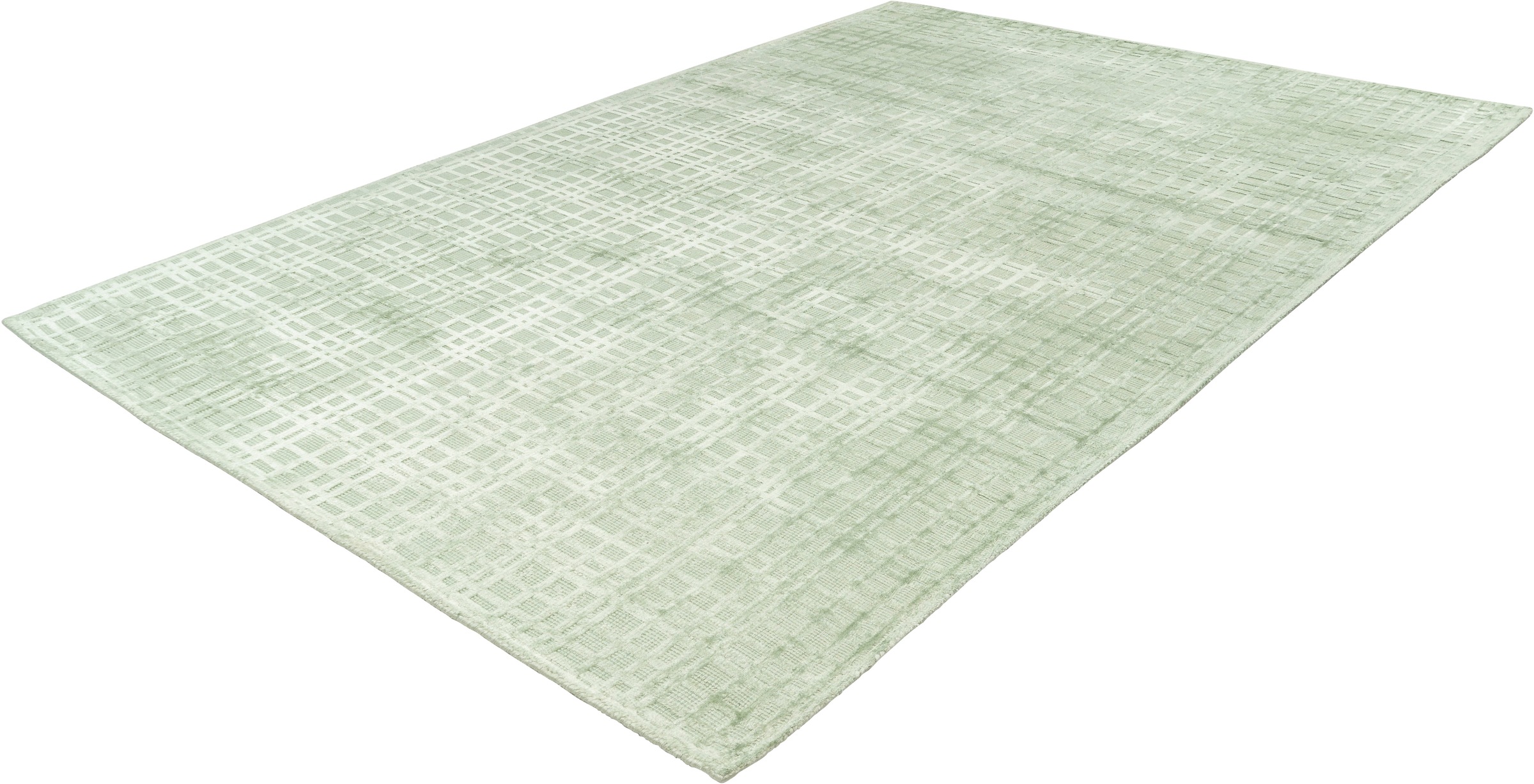 Padiro Teppich »Karma 125«, rechteckig, 8 mm Höhe, Handgewebter Teppich mit 3D-Design, weiche Haptik, pflegeleicht