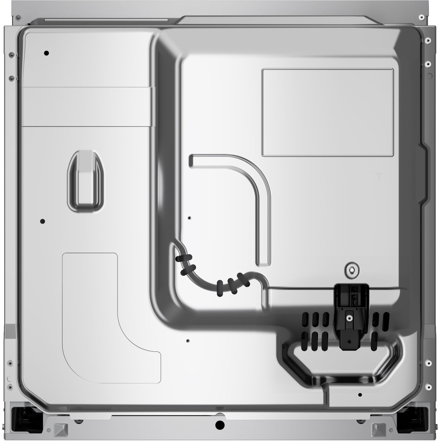 BOSCH Einbaubackofen Serie 2 »HBA510BA3«, mit Teleskopauszug nachrüstbar, 3D-Heißluft für gleichzeitiges Backen & Braten auf bis zu 3 Ebenen