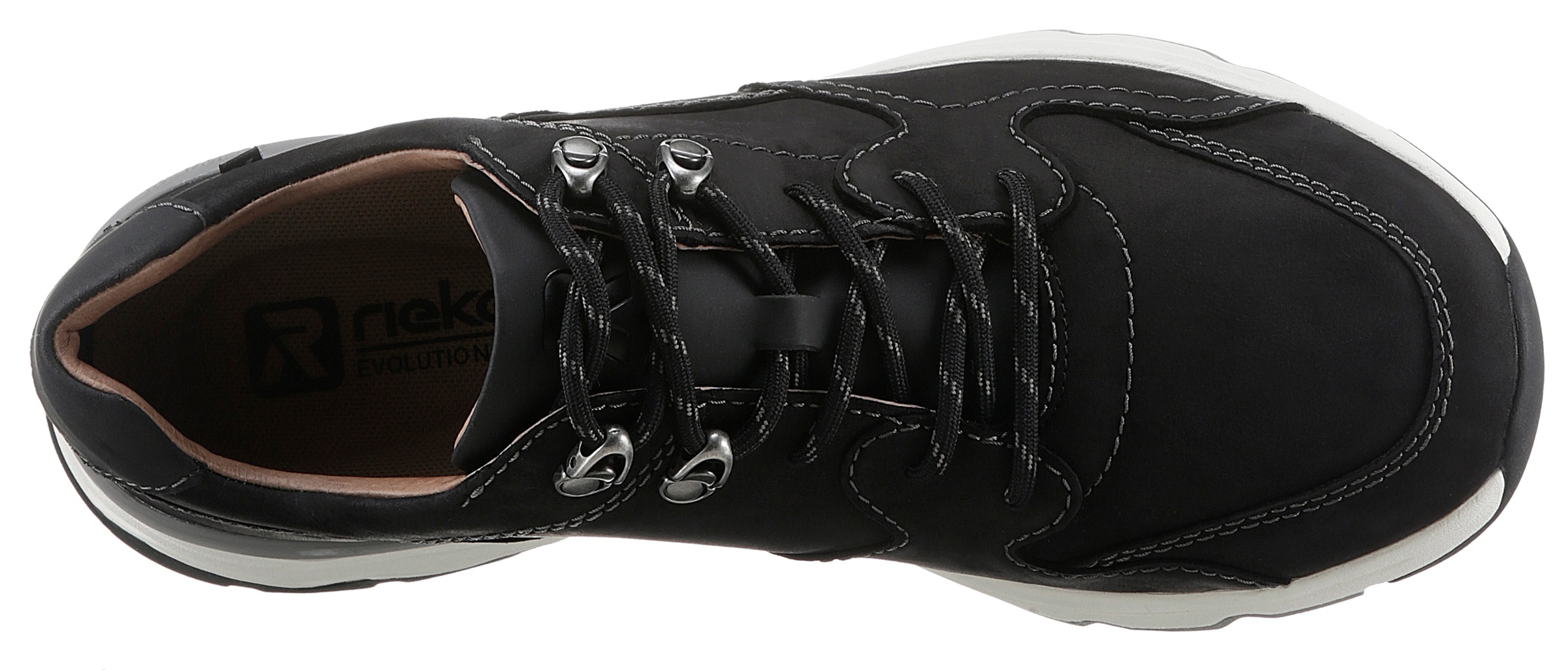 Rieker EVOLUTION Sneaker, Freizeitschuh, Outdoorschuh, Schnürschuh mit Soft-Einlage