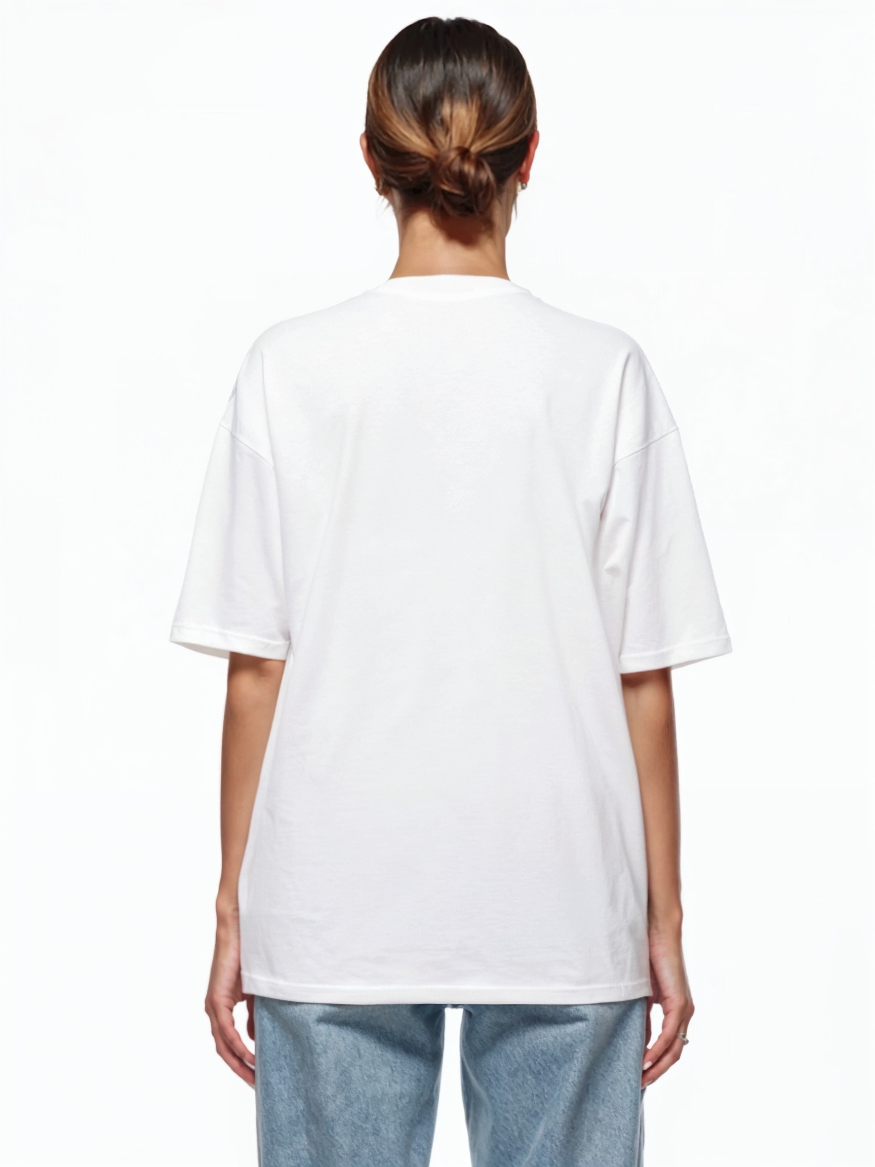 trueprodigy Oversize-Shirt »Marin F Logo Print Oversized Rundhals«