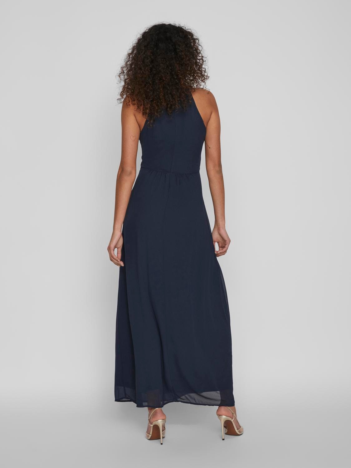 Vila Maxikleid »VIMILINA HALTERNECK MAXI DRESS - NOOS«