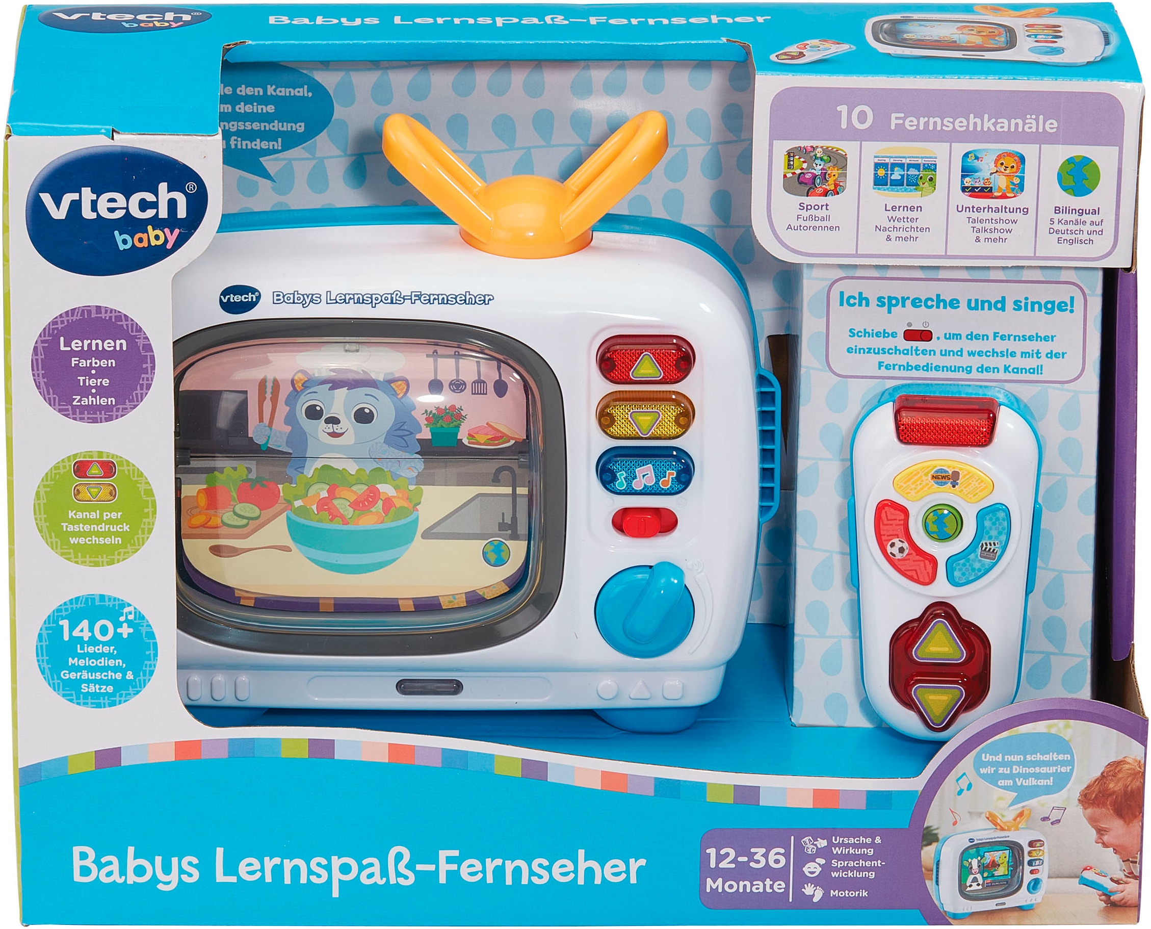 Vtech® Kindercomputer »Babys Lernspaß-Fernseher«