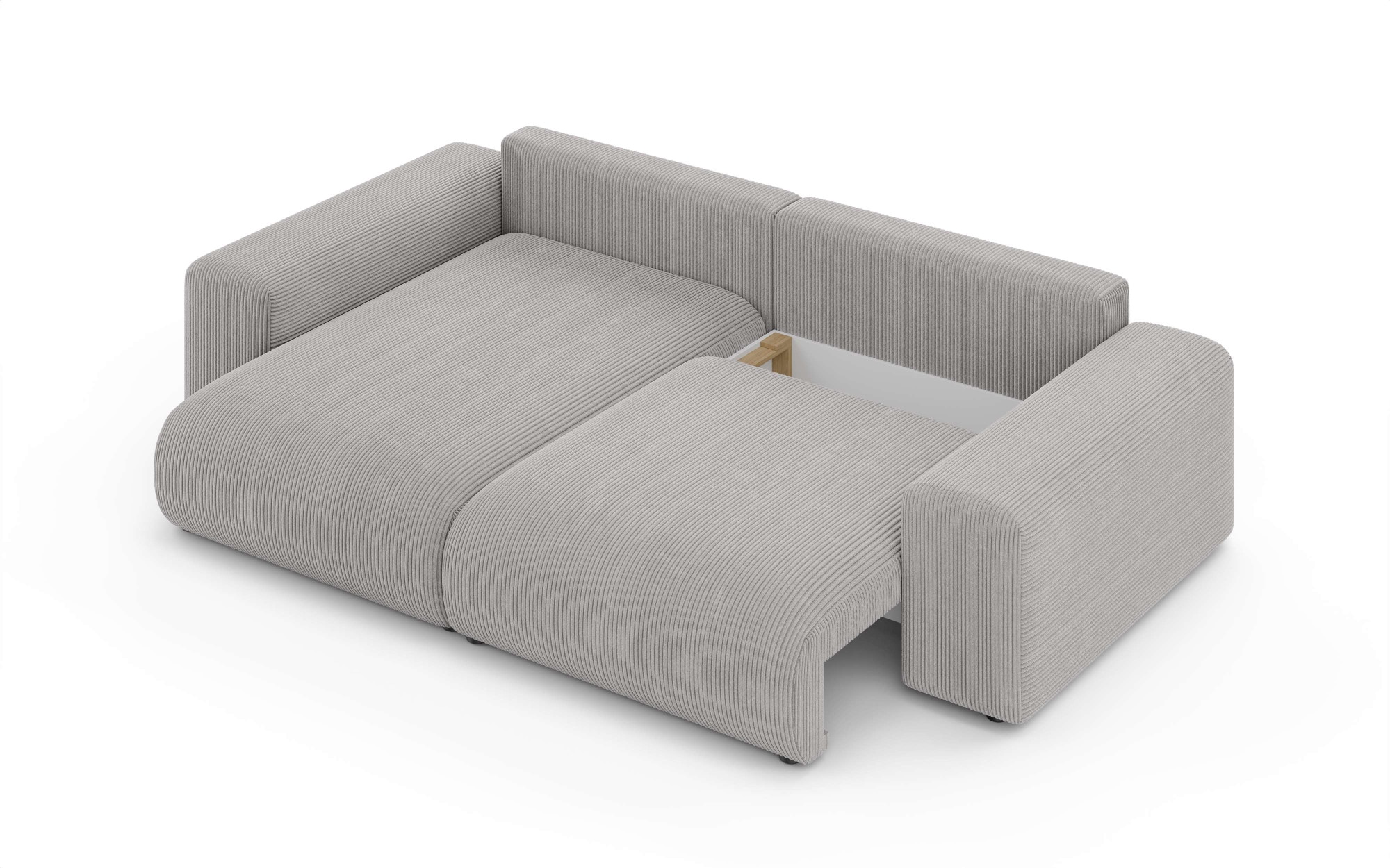 Home affaire Ecksofa »LAKESIDE mit Bettfunktion und Bettkasten, B/T/H 257/166/84 cm«