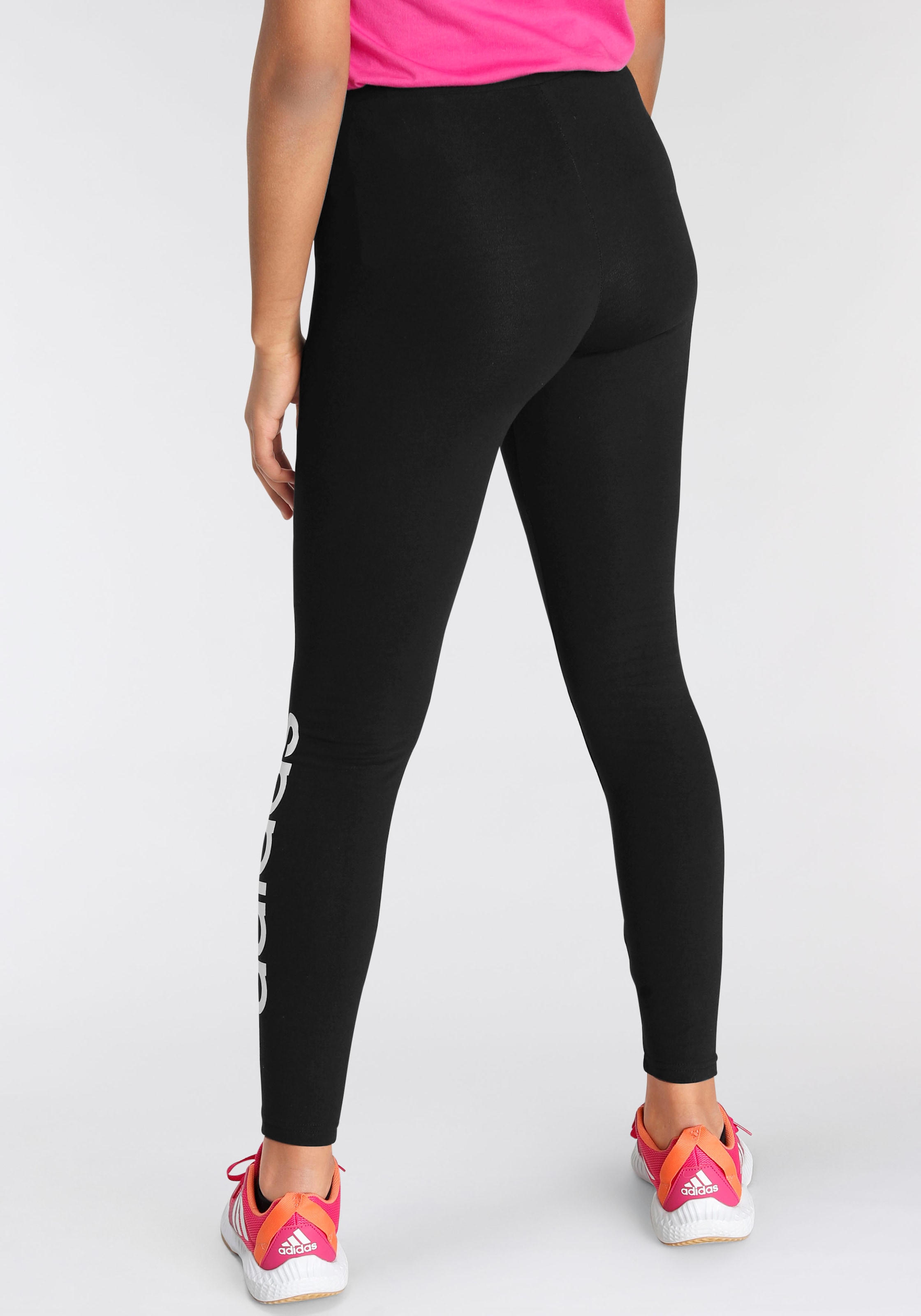 adidas Sportswear Leggings »ESSENTIALS LINEAR LOGO COTTON«, (1 tlg.)