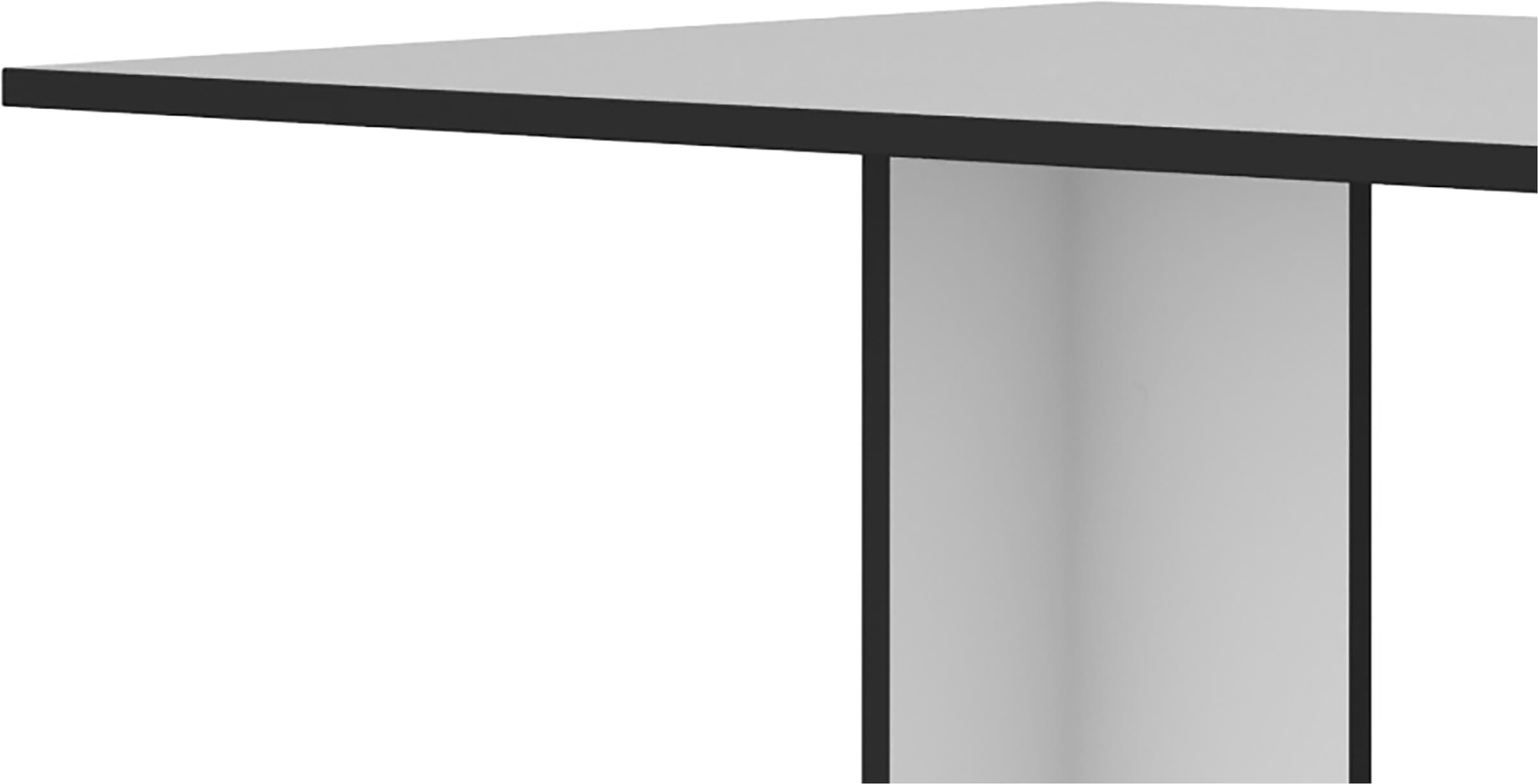 byLIVING Esstisch »TOM« Artisan Eiche oder Weiß, 100 kg, 4 Sitzplätze, Säule: 25 x 56,6 cm