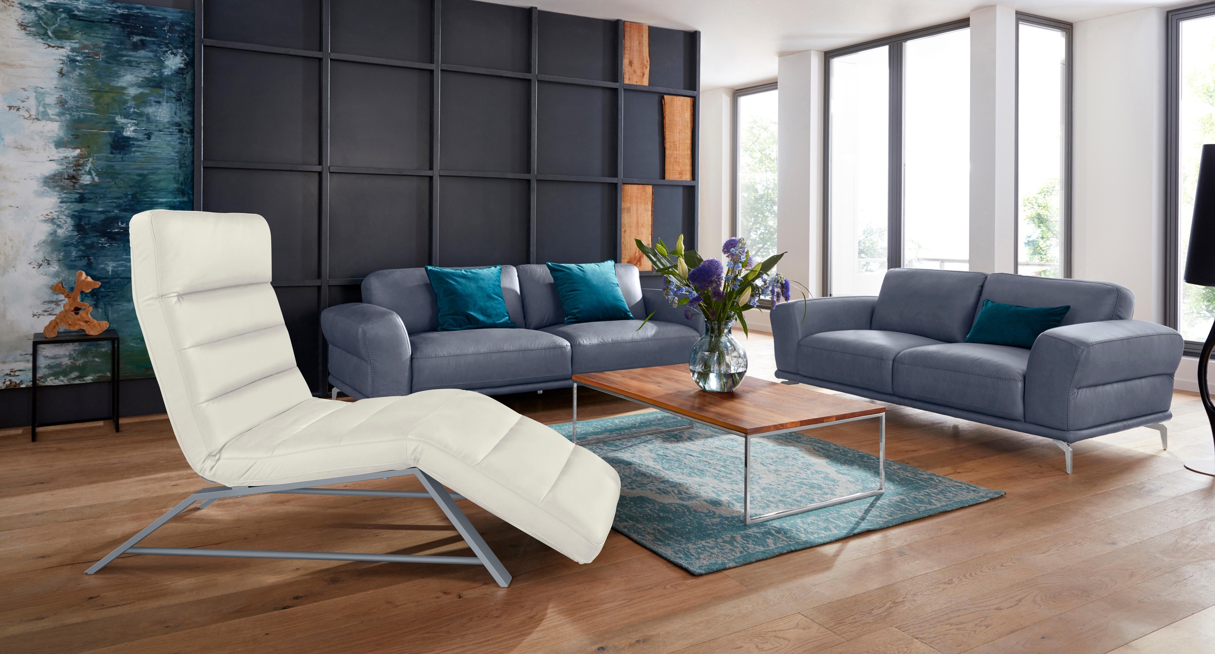 W.SCHILLIG Relaxliege »daily dreams« Funktionsliege wahlweise mit Motor, Gestell matt, Breite 65 cm