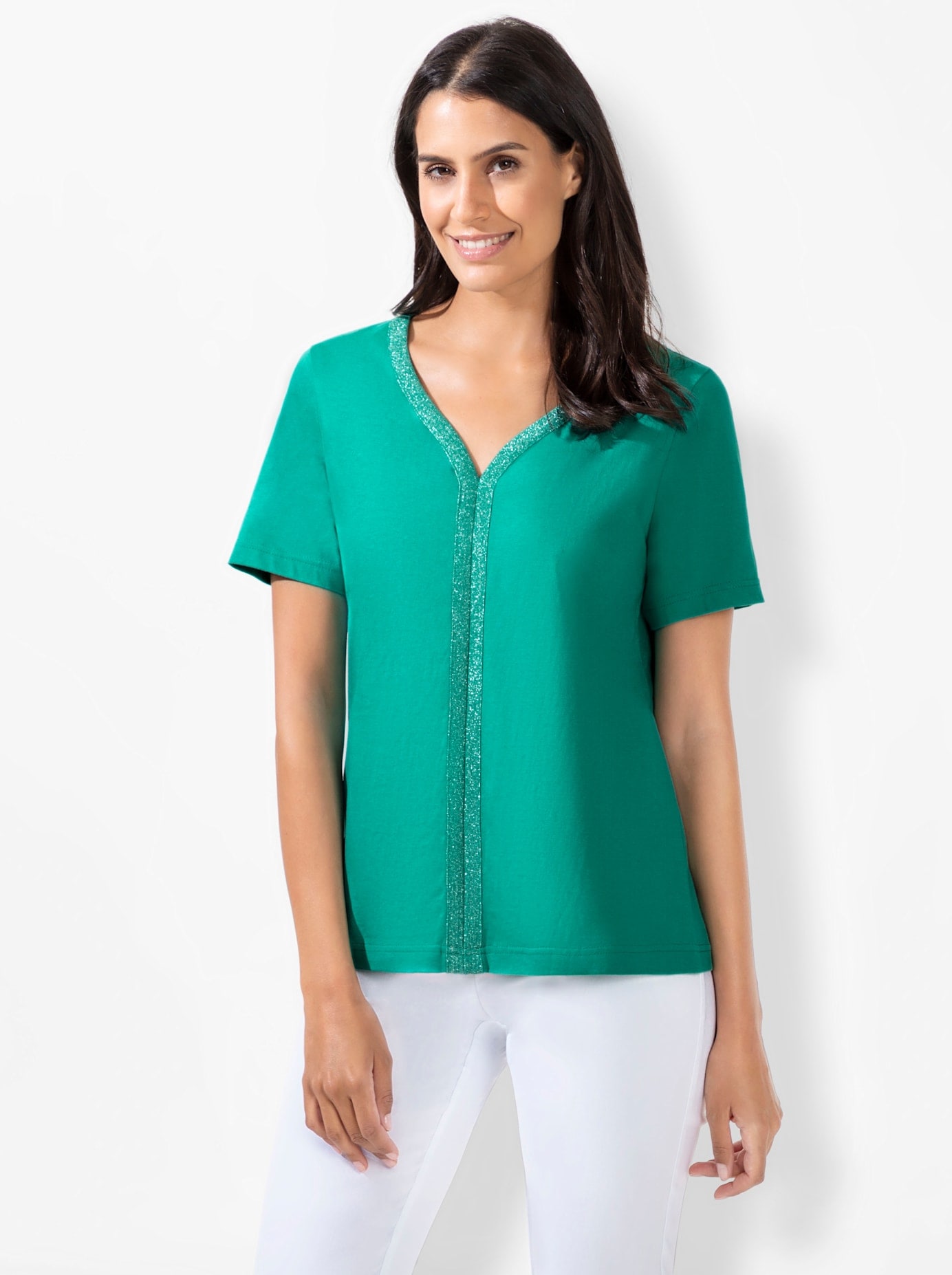 Inspirationen Kurzarmshirt »Shirt«, (1 tlg.)