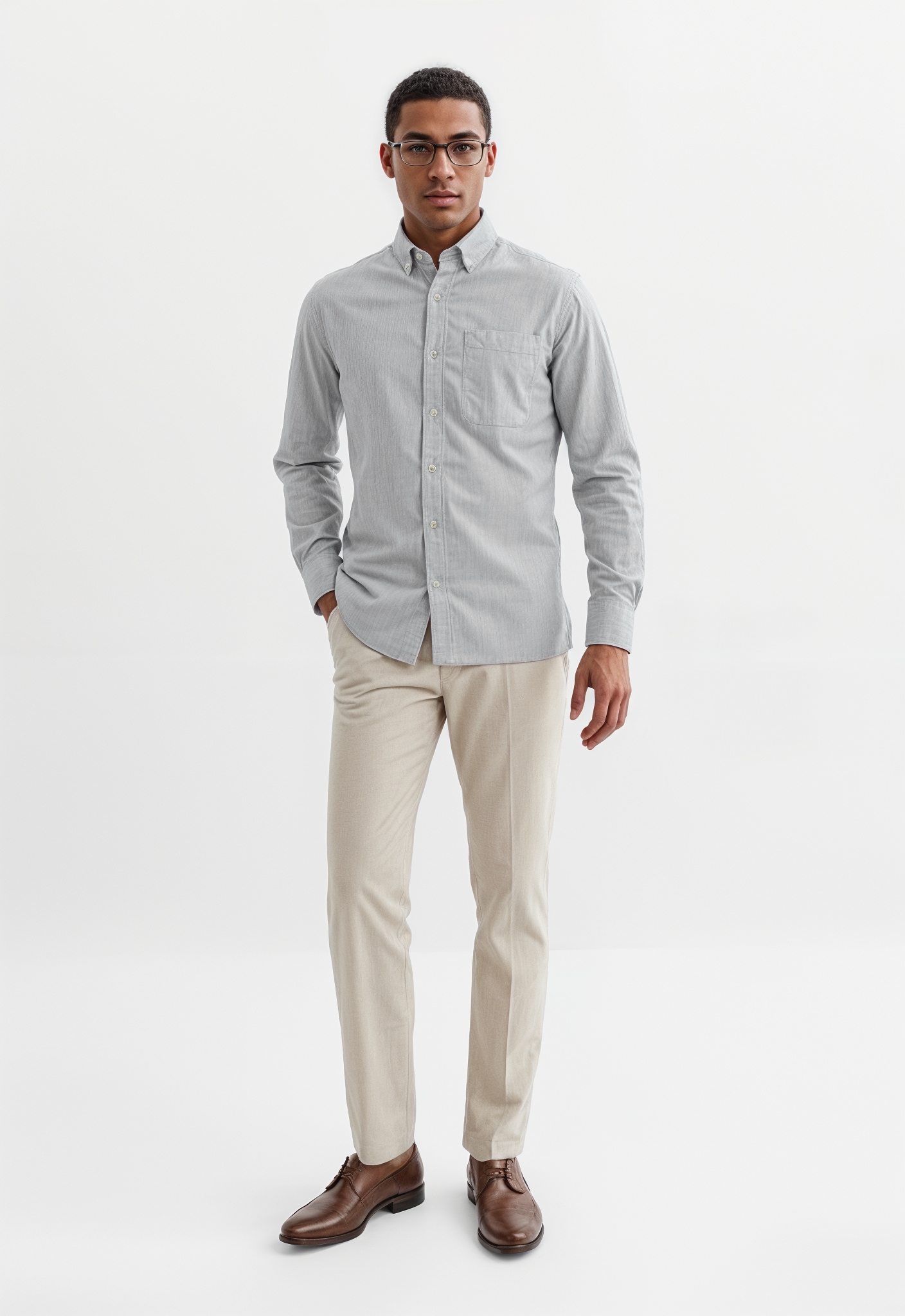 Jack & Jones Langarmhemd »JPRBROOK OXFORD SHIRT L/S NOOS«