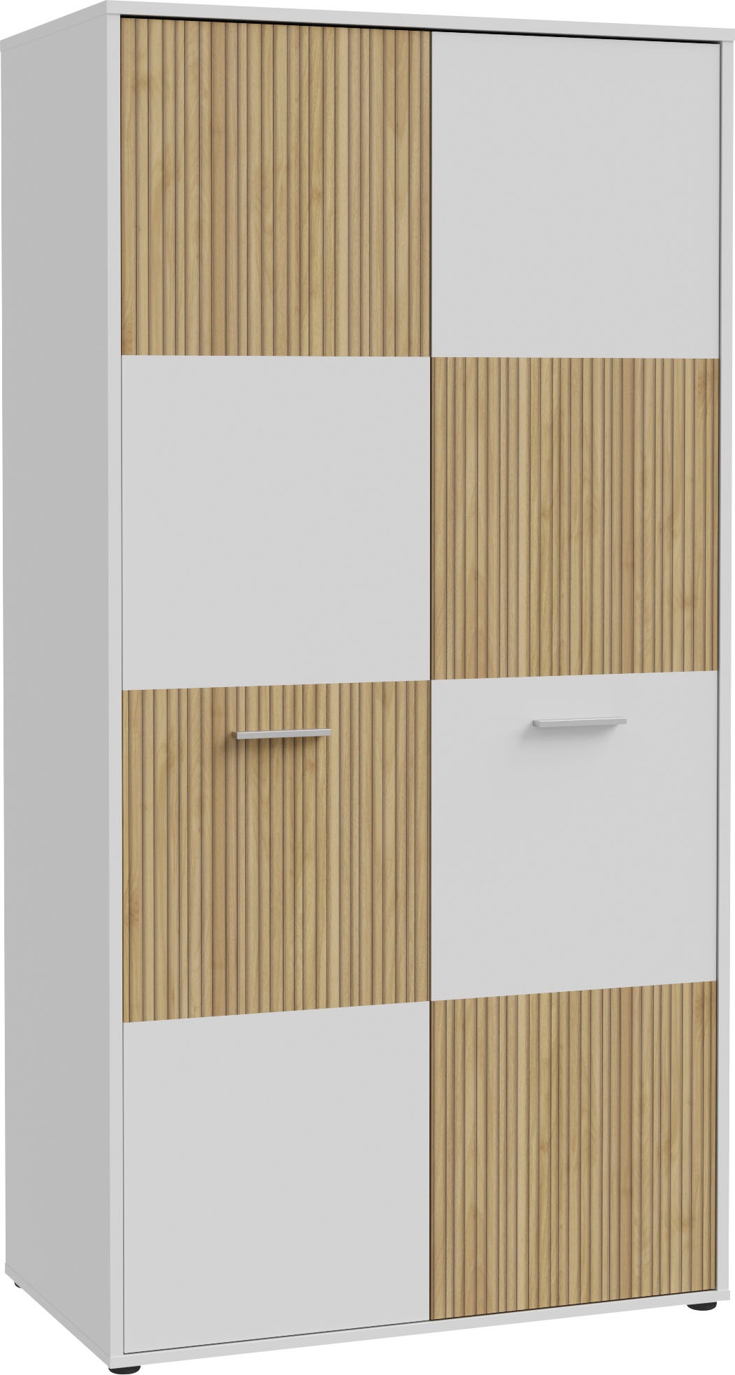 FORTE Garderobenschrank »Quadro«, Stauraumschrank, Mehrzweckschrank, Höhe 184,7cm