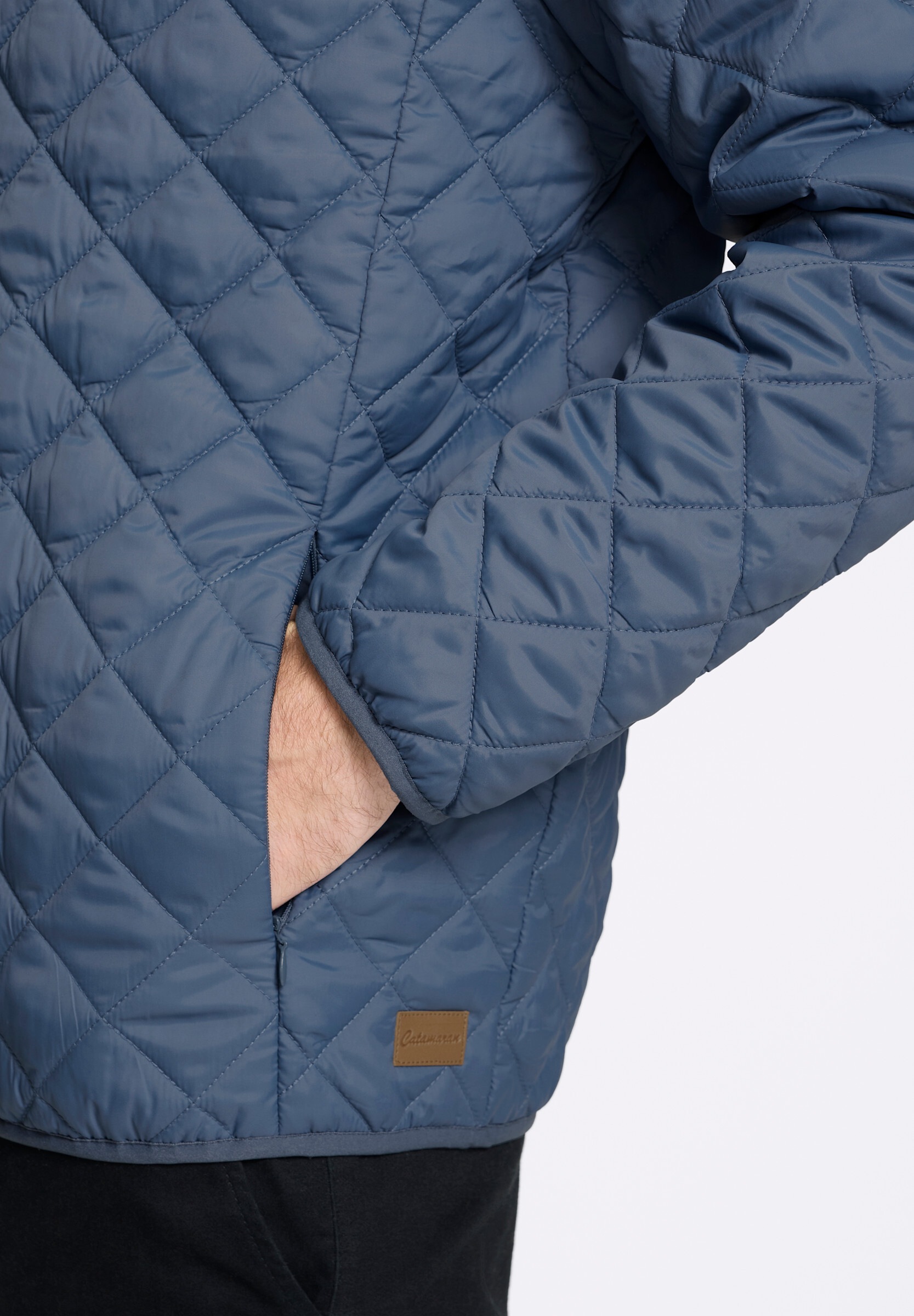 Witt Langjacke »Longjacke Jacke in Longform mit Rautenstepp« ohne Kapuze