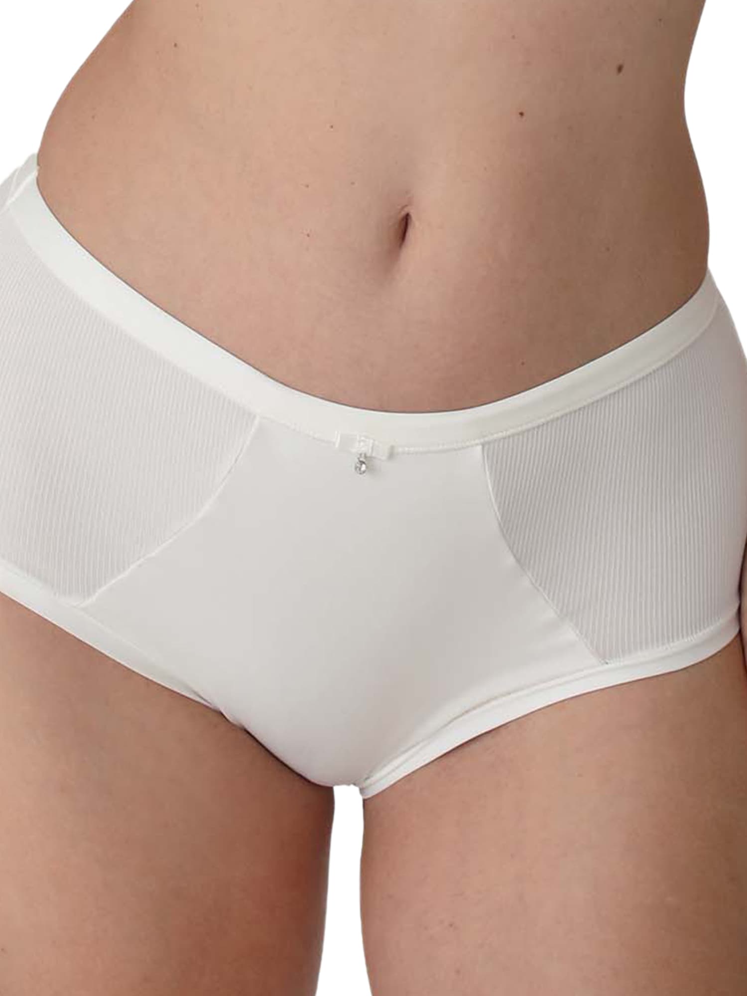 Sassa Taillenslip »3er Pack High waist brief Stripe Jacquard« 3 Stück, 3 Stk.