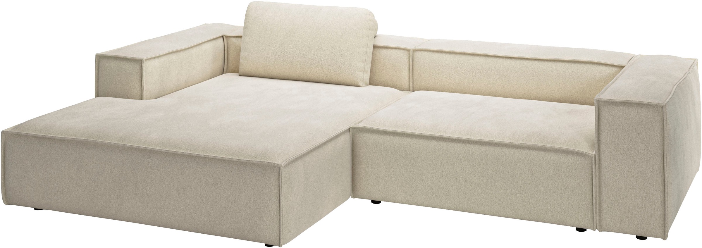 Places of Style Ecksofa »Watertown, modernes XXL L-Form, 306 cm breit«, Großzügiges Lounge-Sofa mit viel Platz für die Familie
