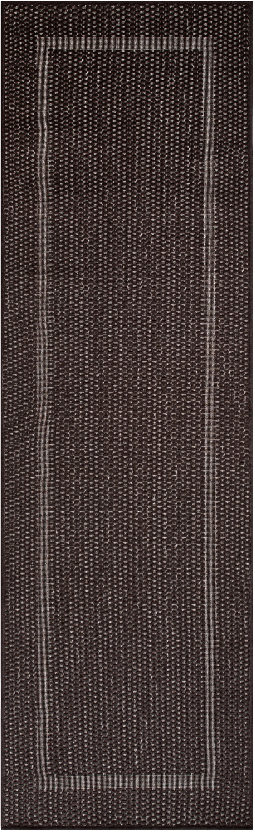 my home Teppich »Venedig Bordüre auch als Läufer erhältlich«, rechteckig, 3 mm Höhe, In- und Outdoor geeignet, Sisal-Optik, Wetterfest & UV-beständig