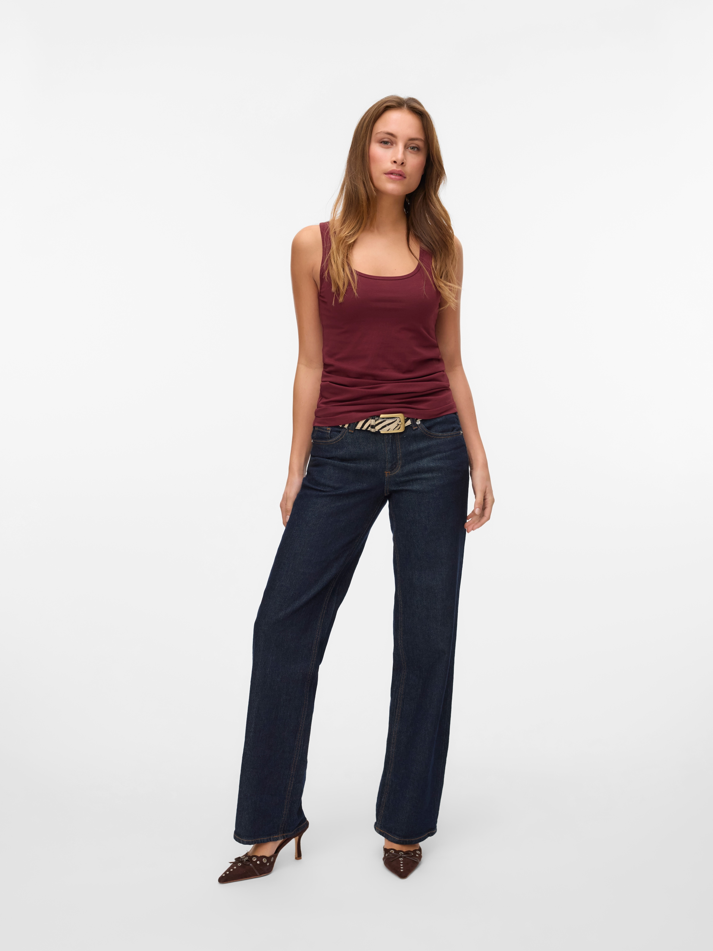 Vero Moda Tanktop »VMLULU LONG TANK TOP JRS GA NOOS«
