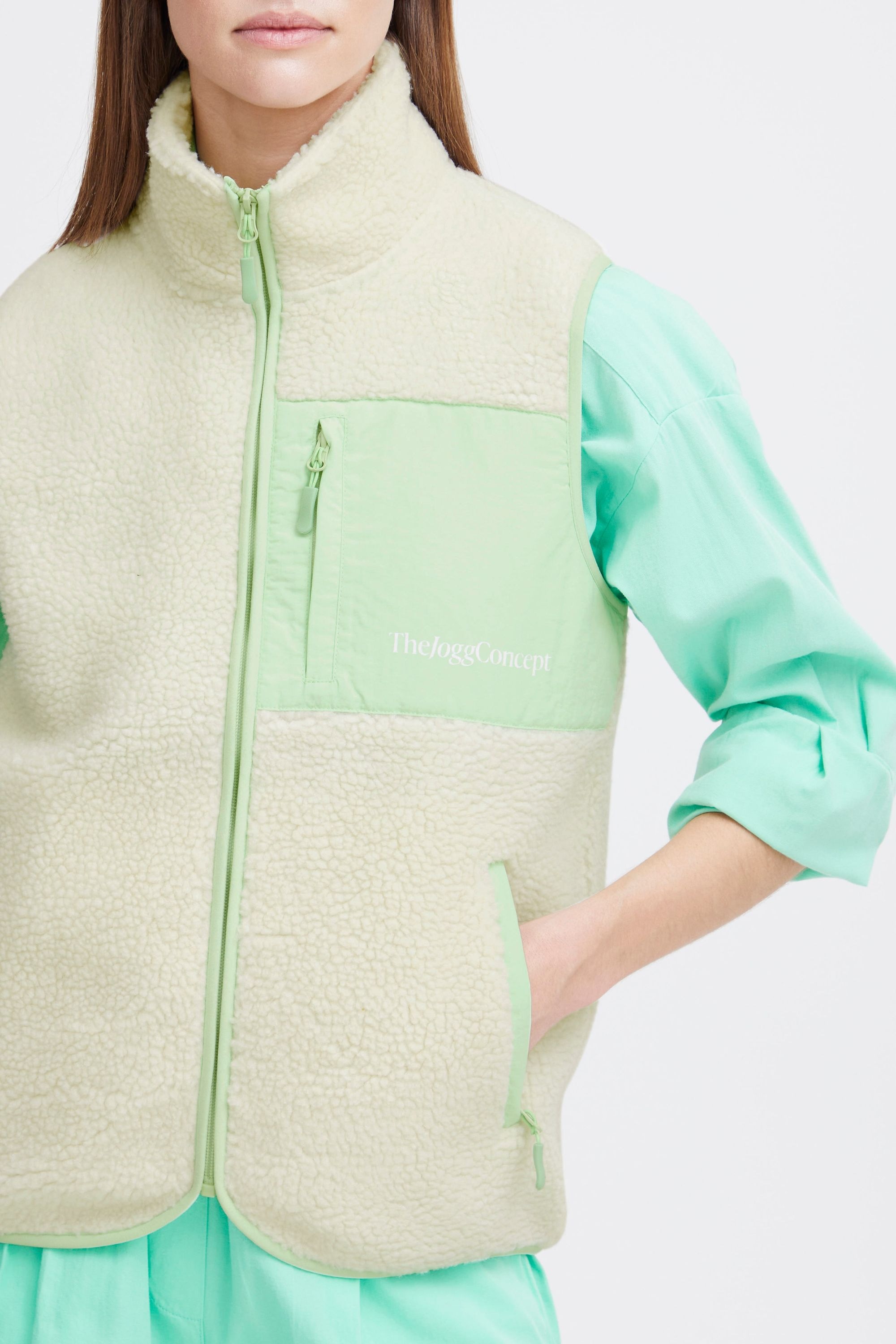 TheJoggConcept Fleeceweste »Fleeceweste JCBerri«