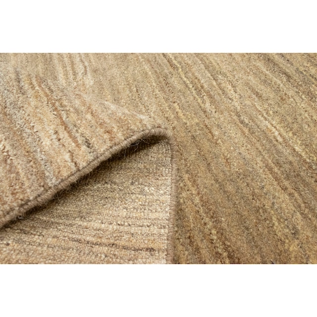 morgenland Wollteppich »Gabbeh Teppich handgeknüpft naturweiß«, rechteckig,  handgeknüpft bei OTTO online