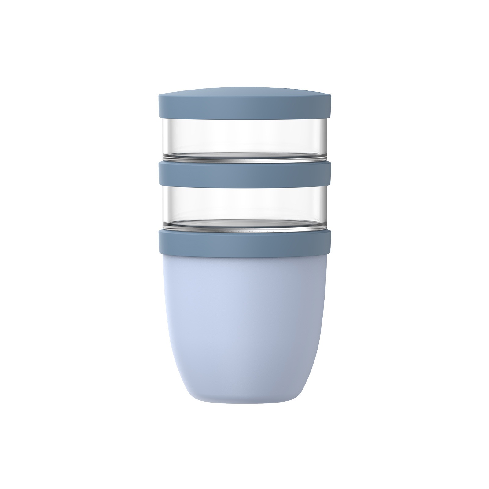 Mepal Lunchbox »Lunchpot Ellipse 500 ml + 2x 200 ml« Spülmaschinengeeignet, Mikrowellenfest