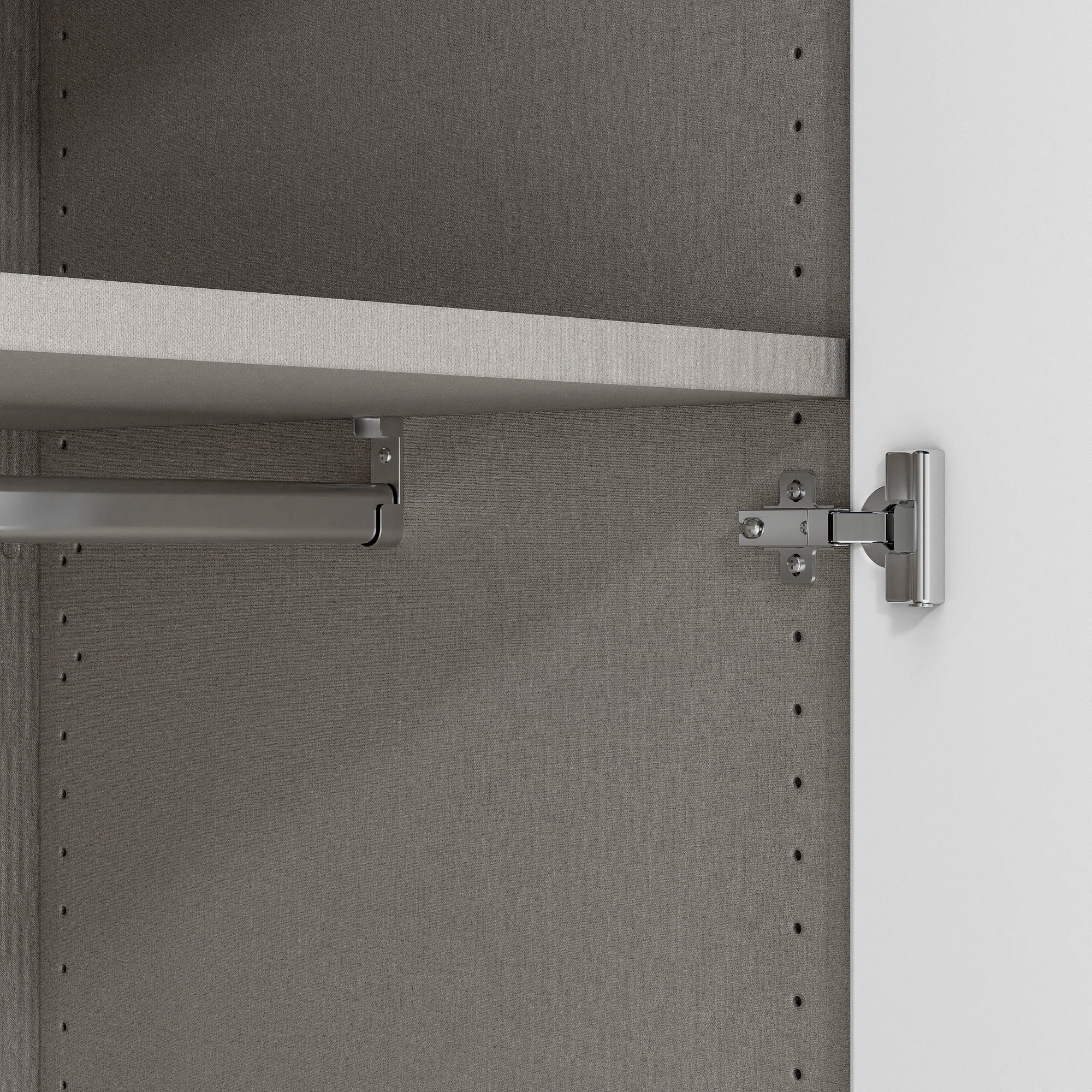INOSIGN Kleiderschrank »AMETISTA, Drehtürenschrank, designgeformten Fronten«, Made in Italy, hochglanz lackiert, Basisausführung, Zubehör extra