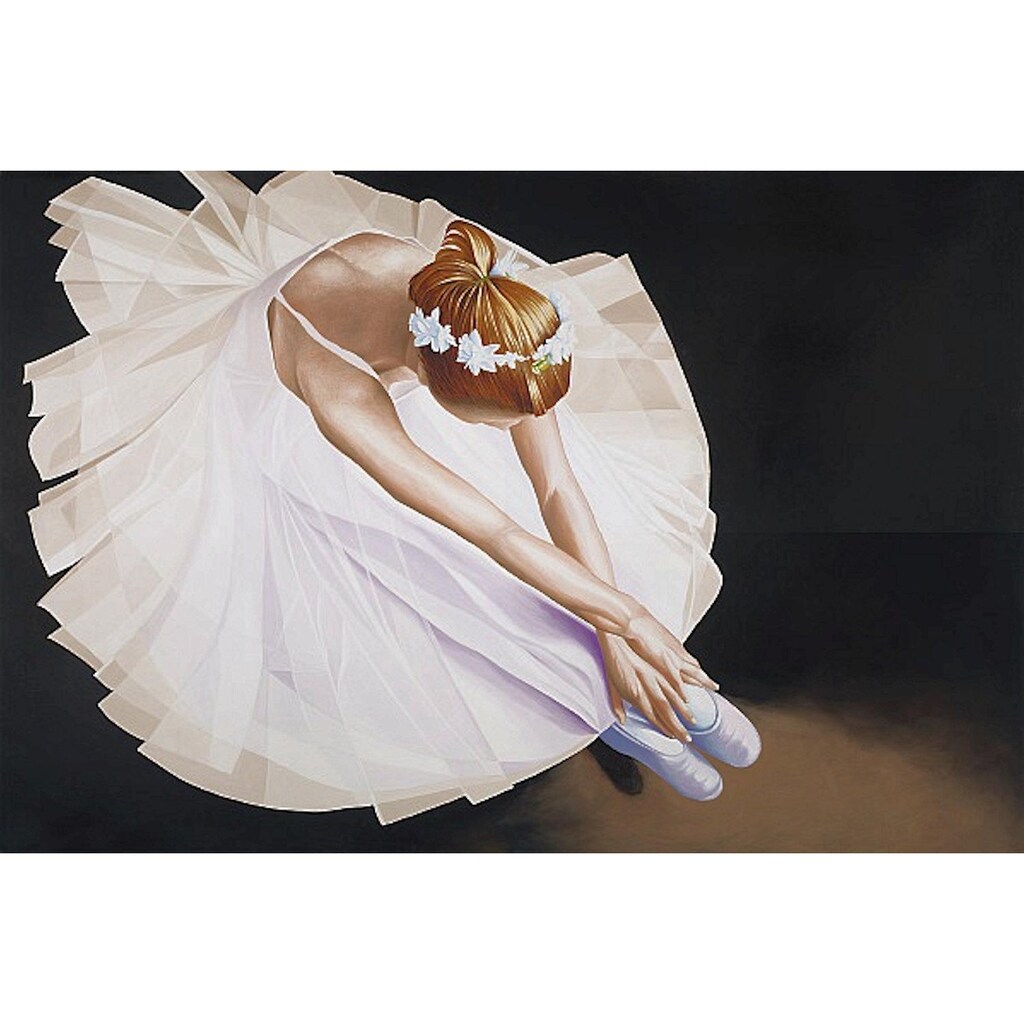 Home affaire Leinwandbild »K.BLACK/Ballerina«, 70/50 cm
