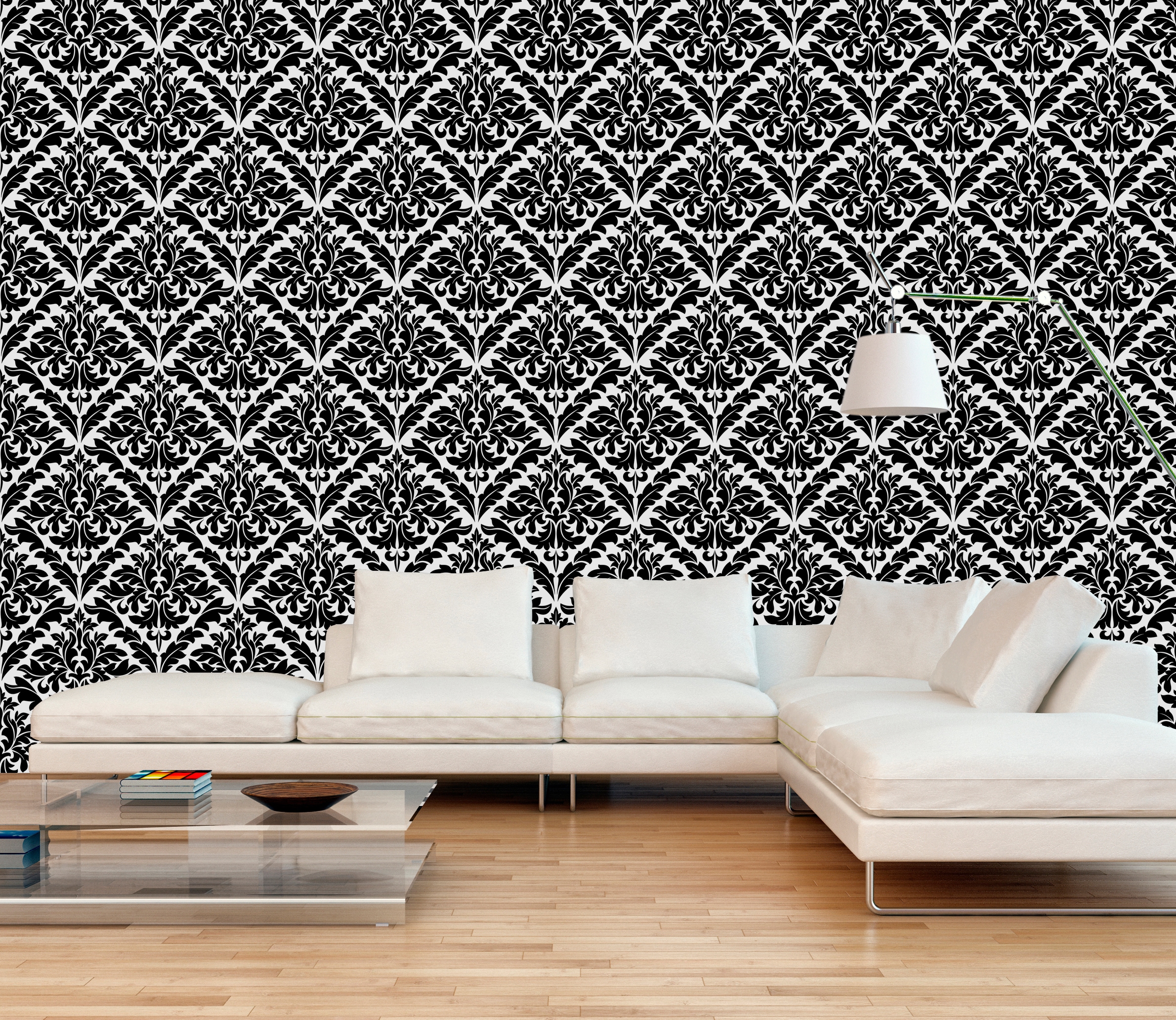 queence Vinyltapete »Anni« Farbverlauf | abstrakt | bedruckt | gemustert glatt 90x250cm, selbstklebend, kinderleichte Anbringung, , Sticker