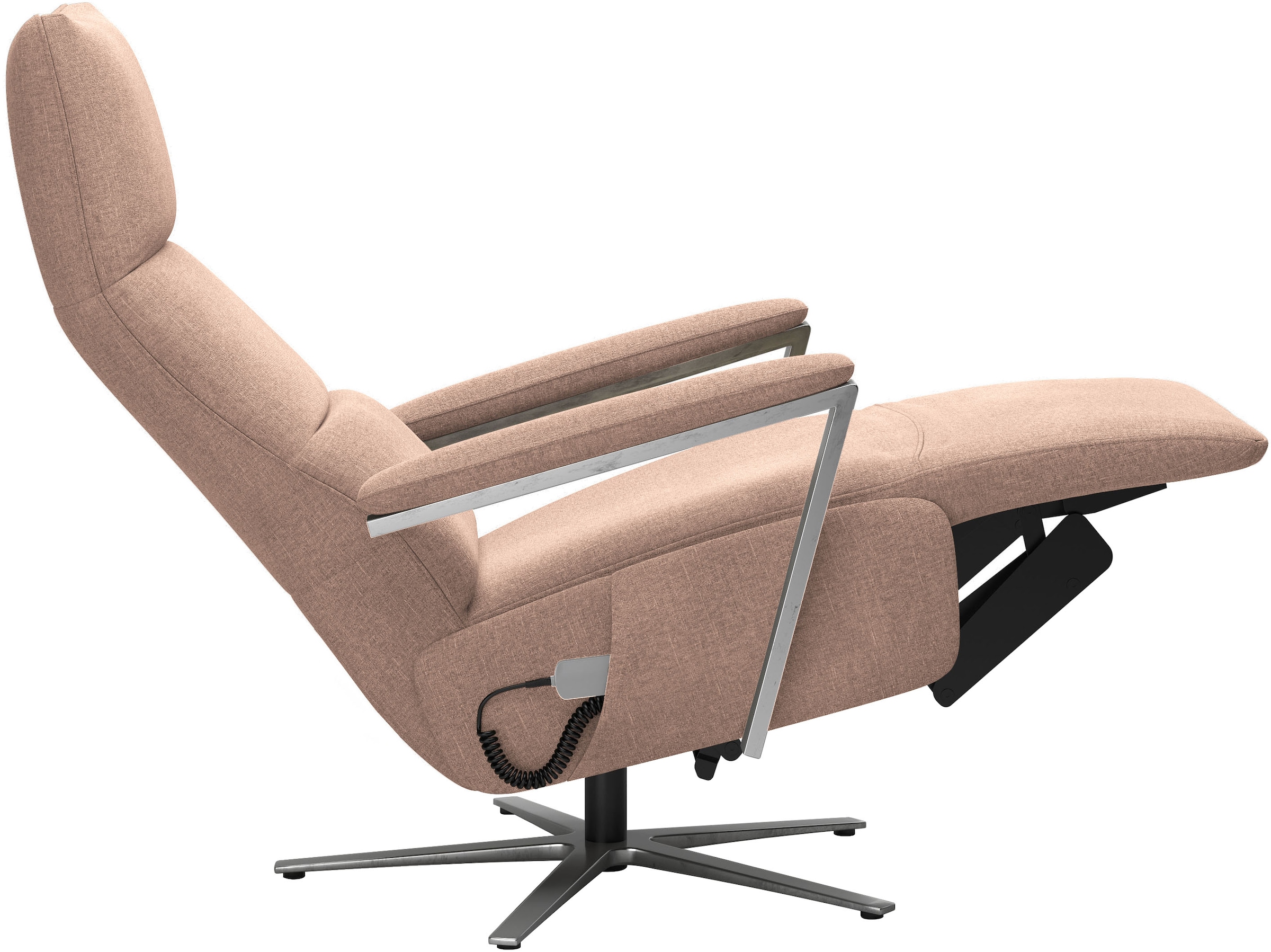 sit&more TV-Sessel »Vario Comfort, inkl. Kopfteilverstellung & 360° Drehfunktion«, mit Herz-Waage-Funktion & 3 Motoren, Höhe der Armlehnen 60cm