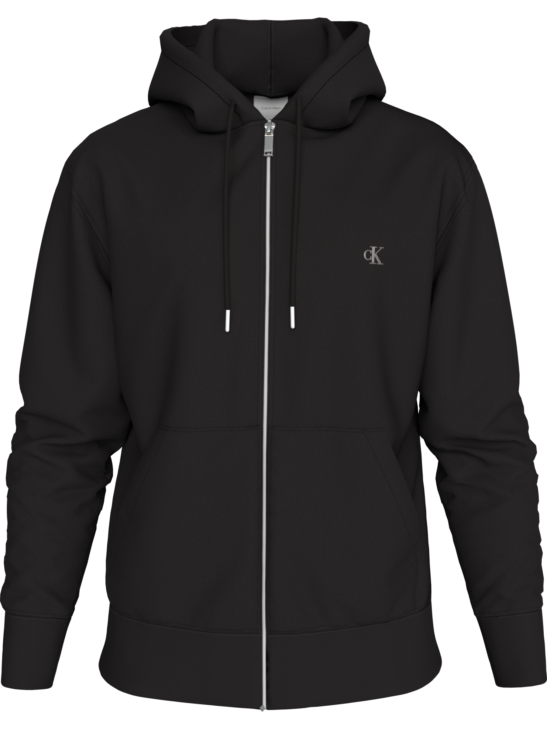 Calvin Klein Jeans Kapuzensweatshirt »LS EU 350TERRY MONOGRAM FZ HOODI«, Mit Rundhalsausschnitt, regular fit
