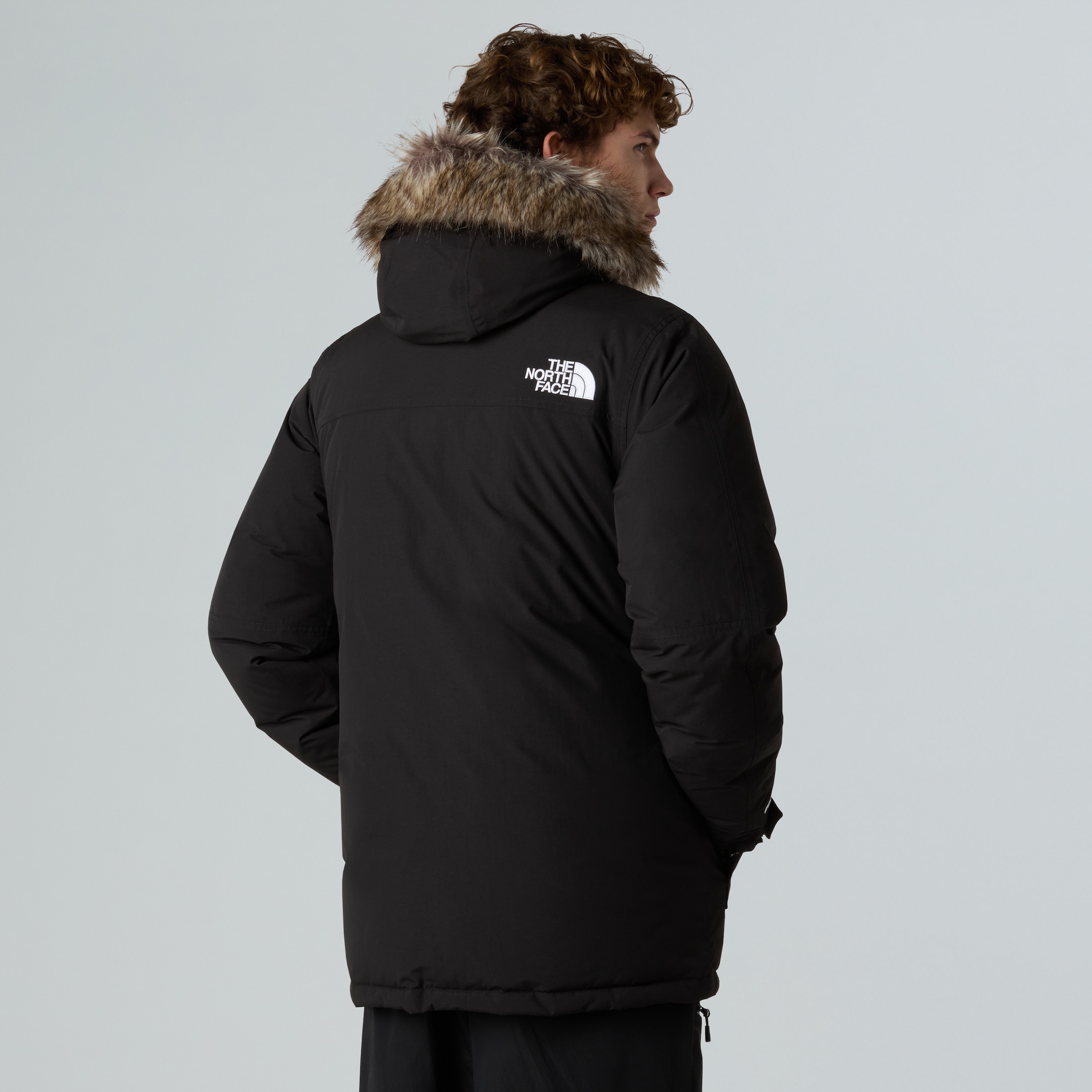 The North Face Funktionsparka »M MCMURDO PARKA« mit Kapuze für kaltes Wetter, wasser- und winddicht, mit Daunenwattierung