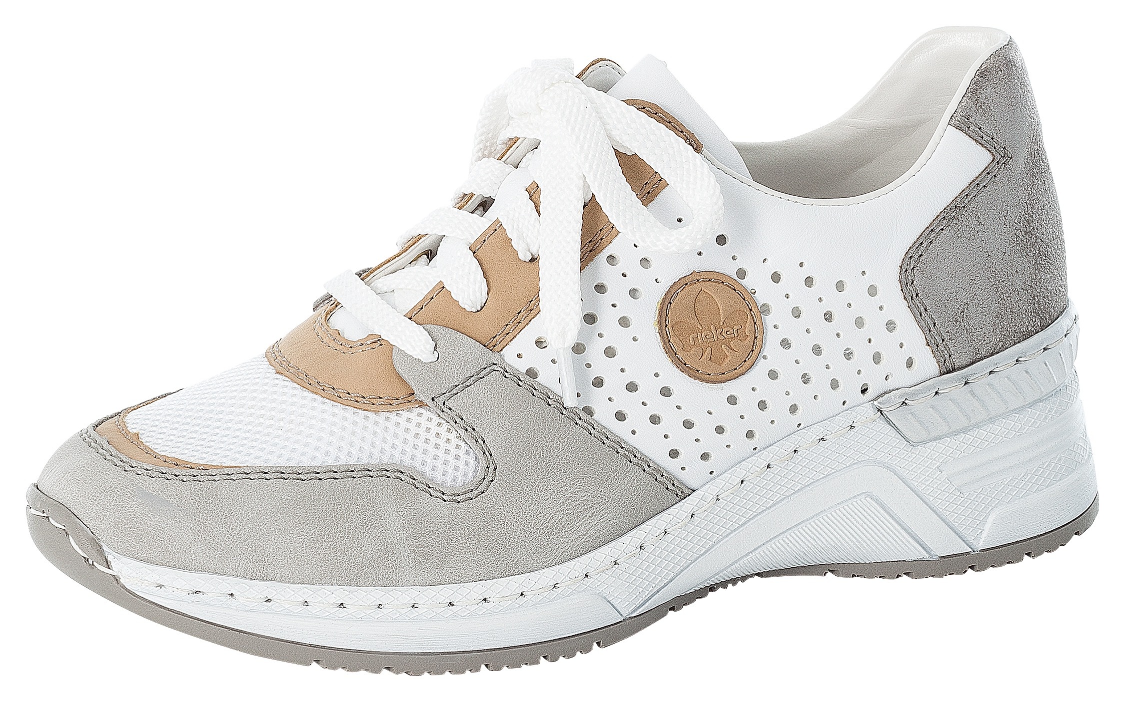 Rieker Wedgesneaker, mit kontrastfarbenen Details