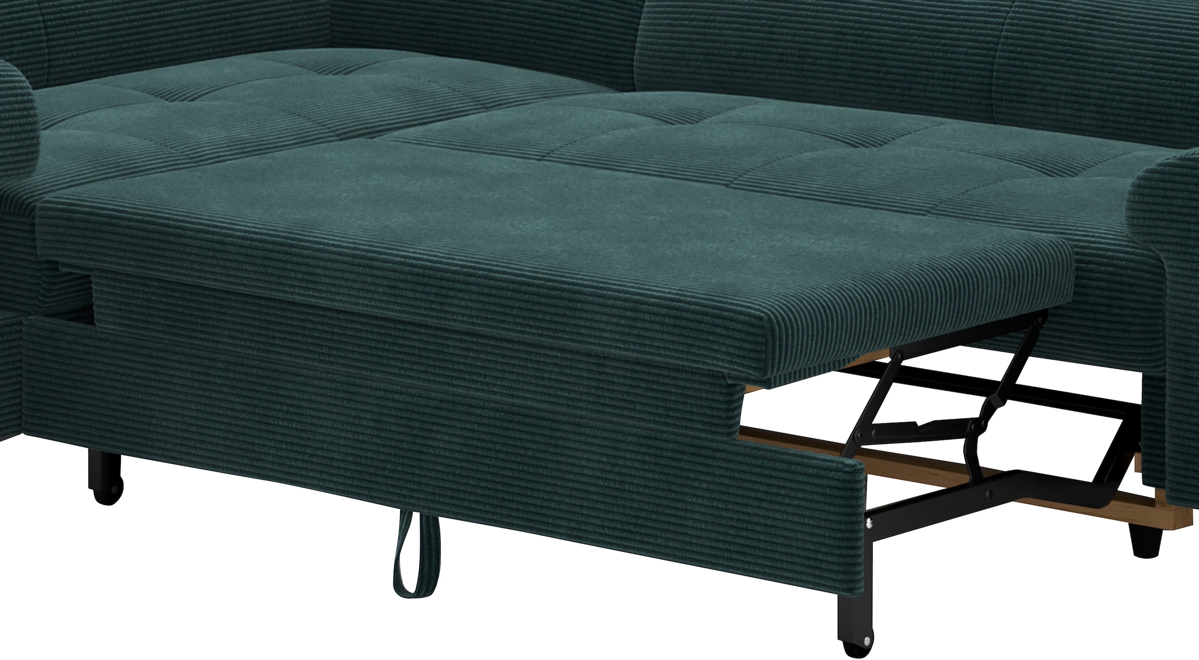 COTTA Ecksofa »Aura L-Form«, mit Schlaffunktion, Bettkasten und Kopfteilverstellung