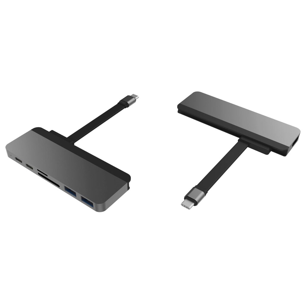 Hyper Adapter »HyperDrive DUO 7-in-2 USB-C Hub«, USB-C zu HDMI-USB-C-USB Typ A