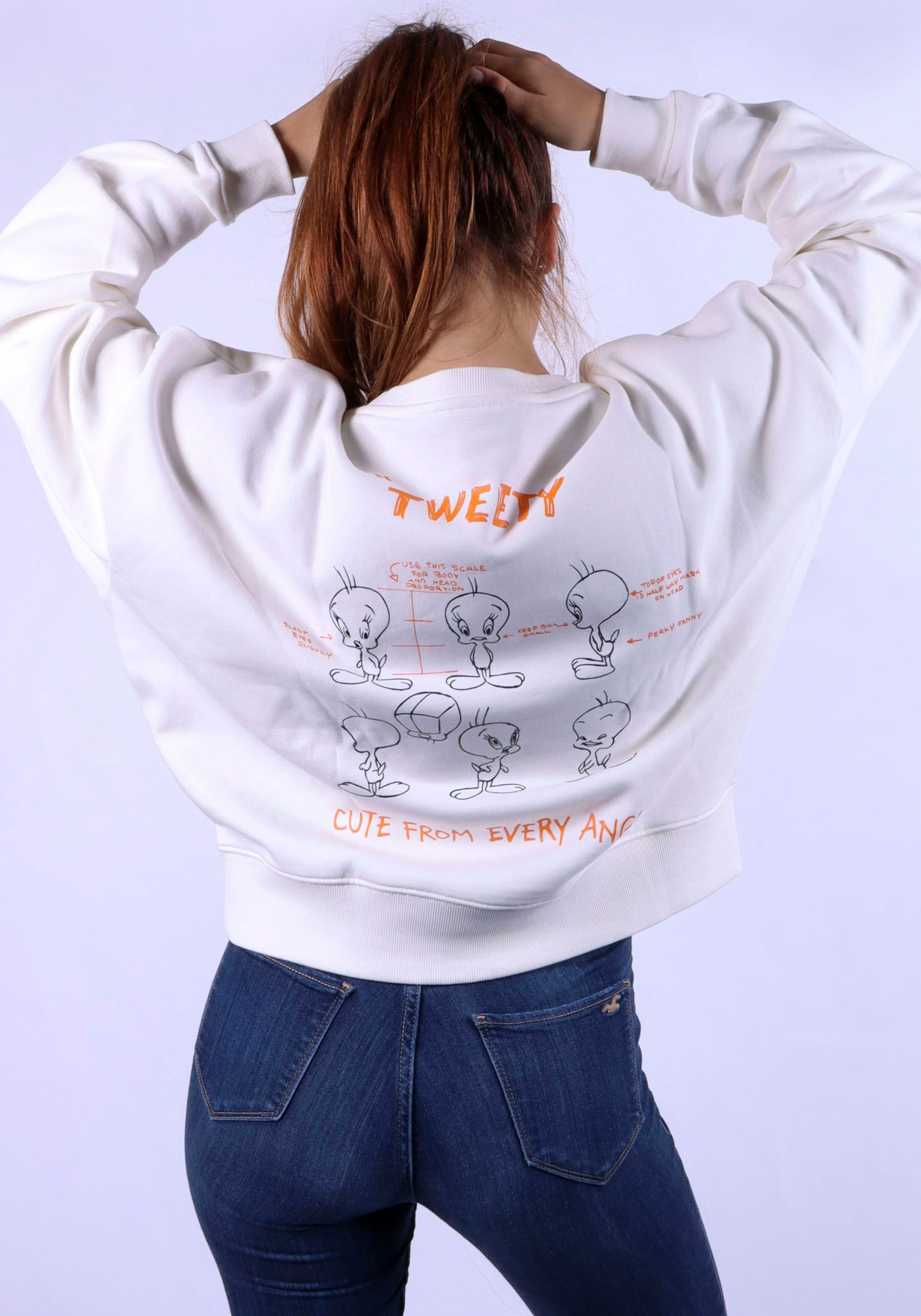 Capelli New York Sweatshirt, mit charmantem Tweety-Motiv