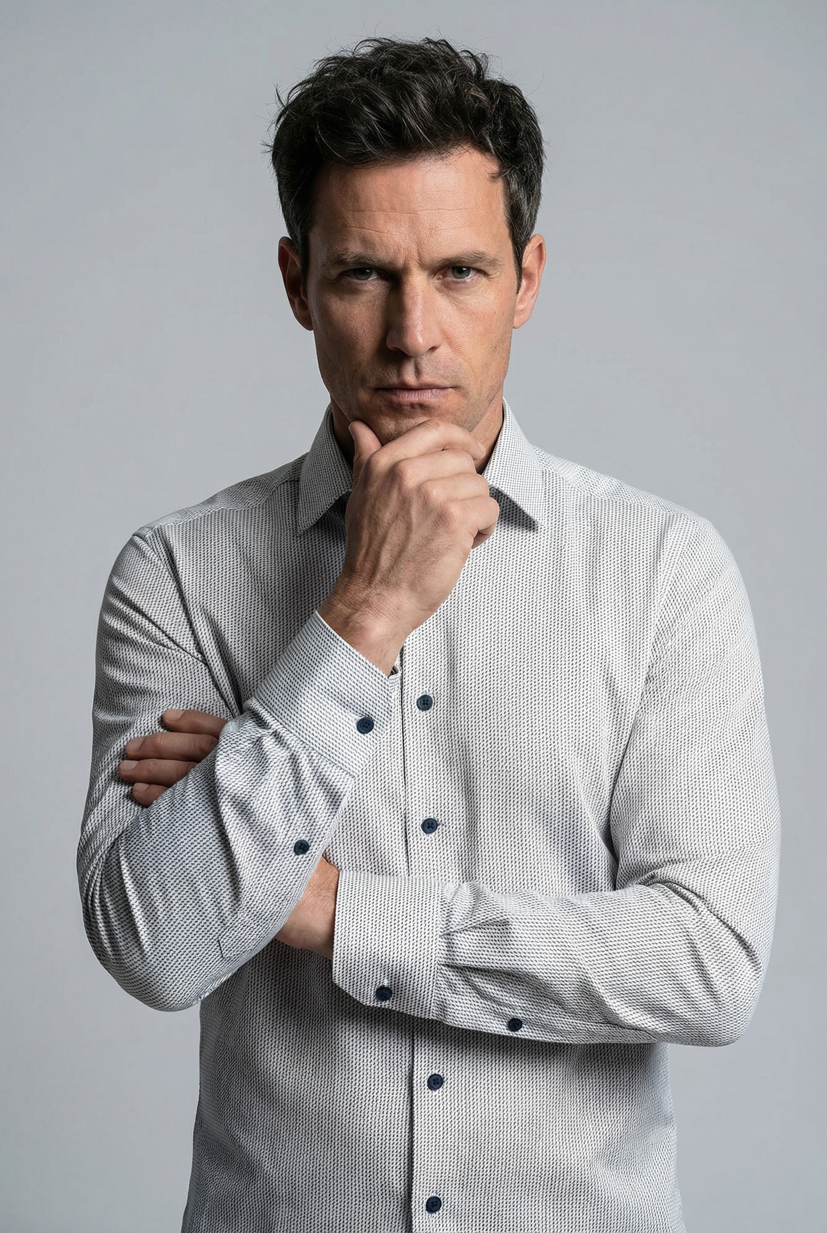 OLYMP Langarmhemd »Luxor« Businesshemd, modern fit, New Kentkragen