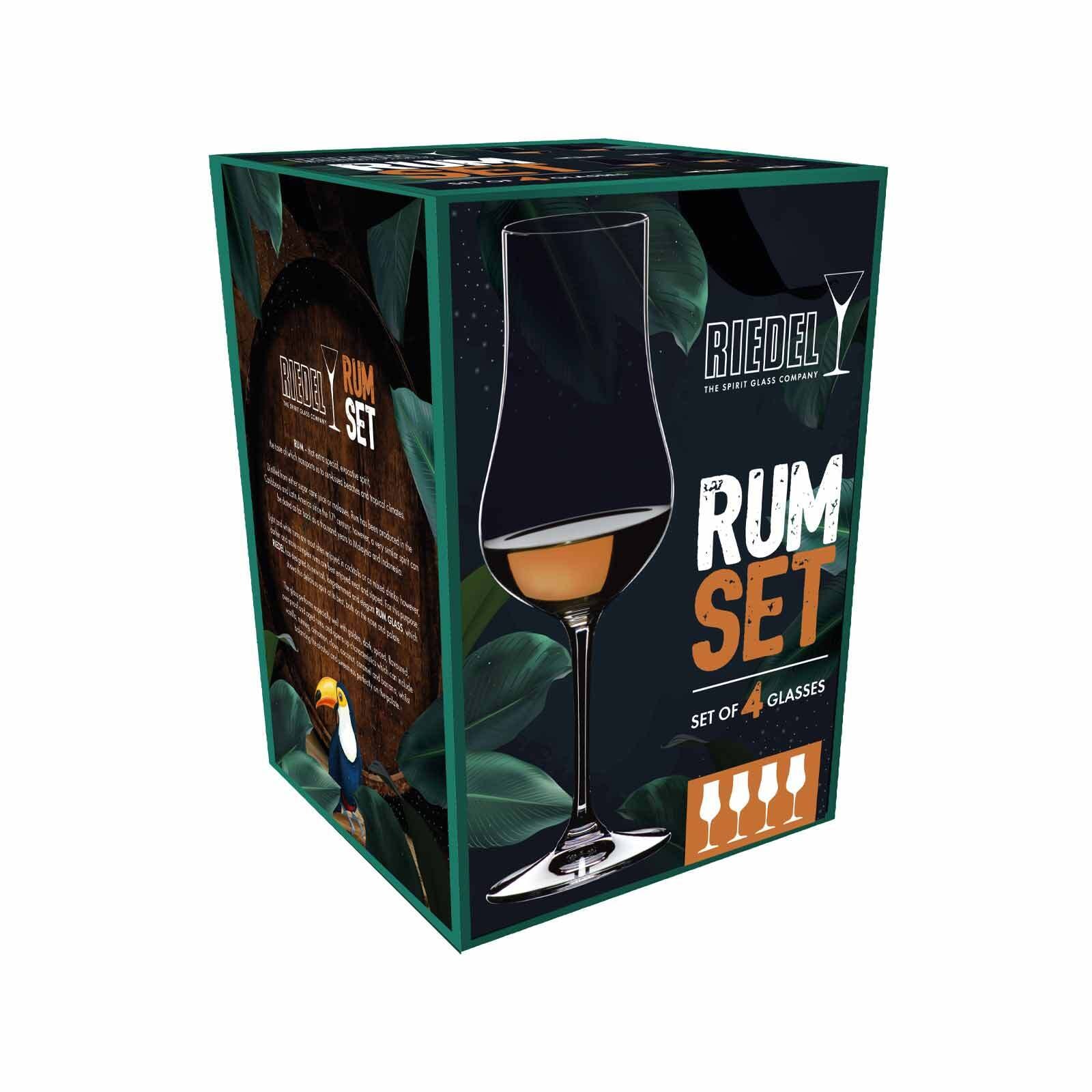 RIEDEL THE WINE GLASS COMPANY Whiskyglas »Rumgläser 200 ml 4er Set transparent«