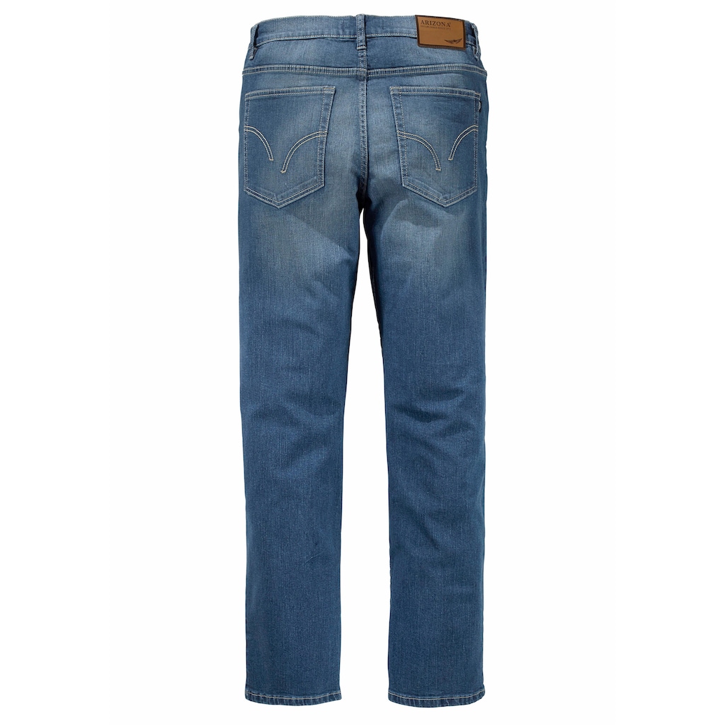 Arizona Stretch-Jeans »Willis«, (Packung, 2 tlg.), Straight Fit