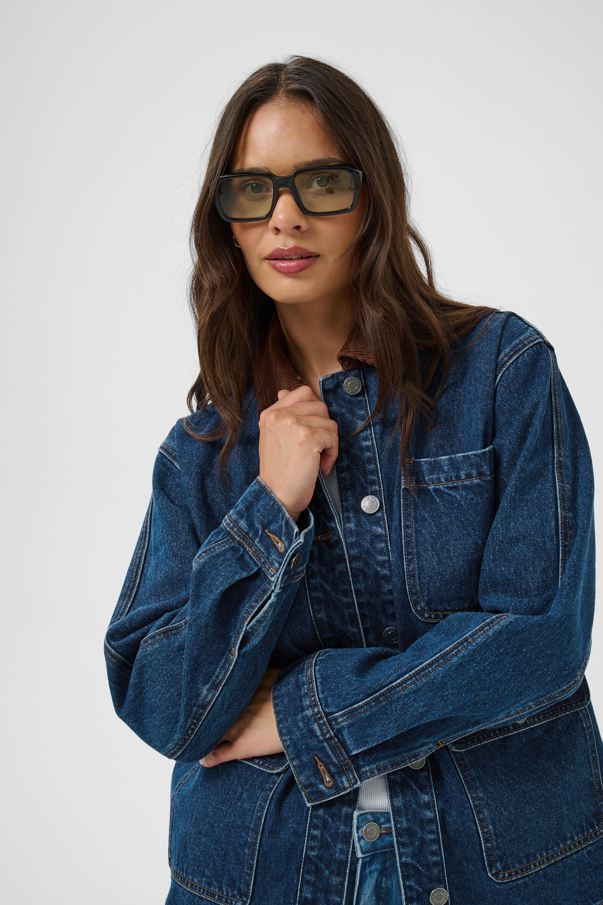 KAFFE Jeansjacke »Damen Jeansjacke KAgordie«