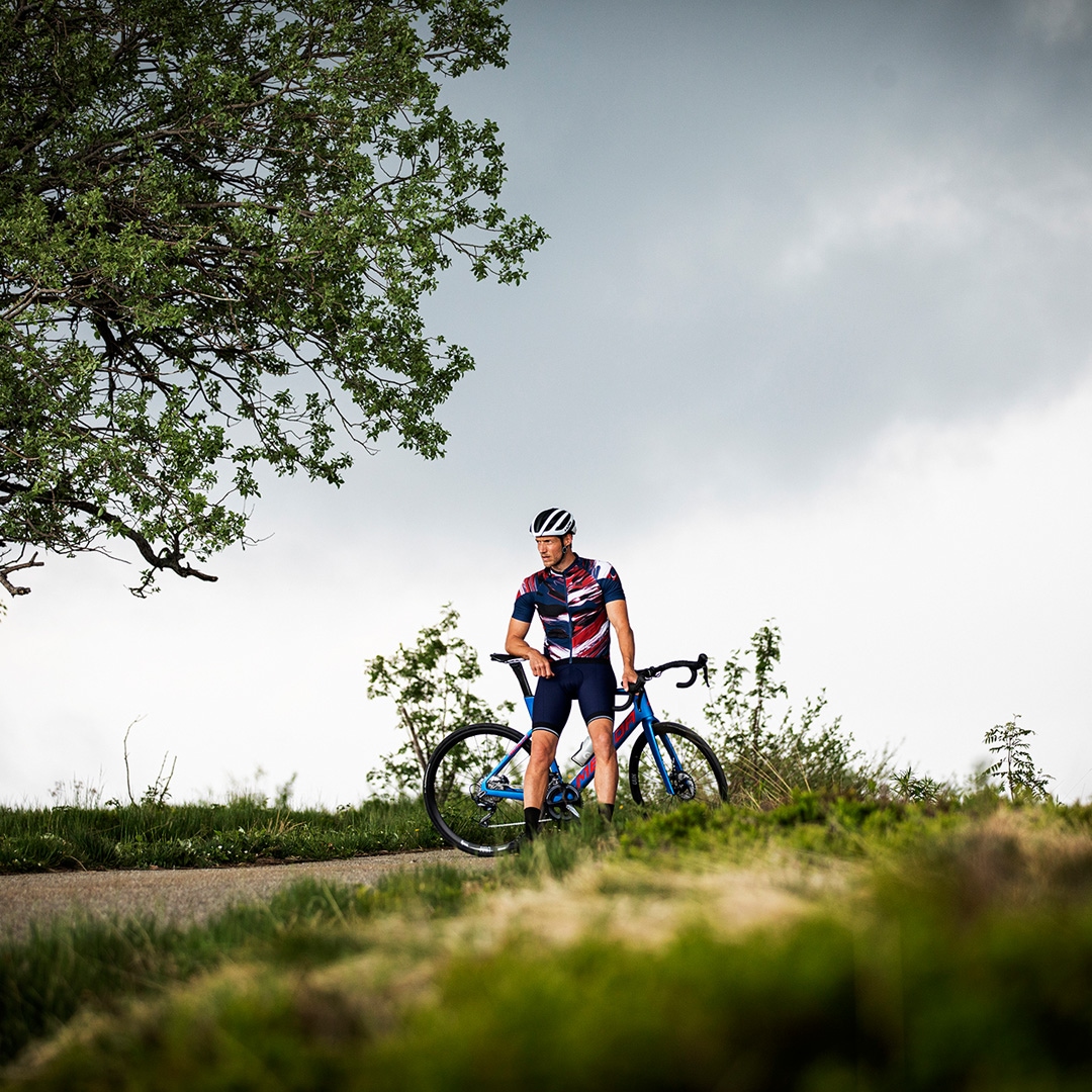 Gonso Radtrikot »SENOVO«, atmungsaktives Rennradtrikot mit Mesheinsätzen