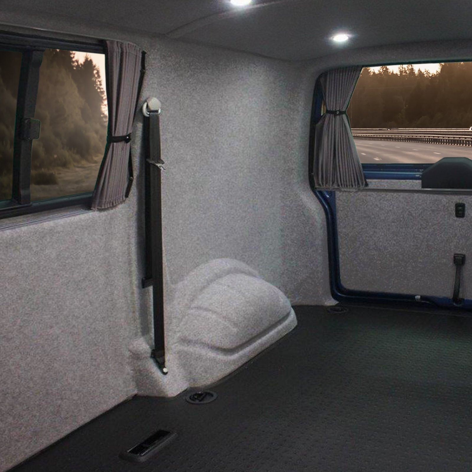 OTTO home Teppichboden »Innenraumverkleidung Superflex, für Wohnmobil, Caravan, Boot & Auto« rechteckig 4 mm Höhe Nadelfilz, meliert, verschiedene Farben & Größen, dehnbar