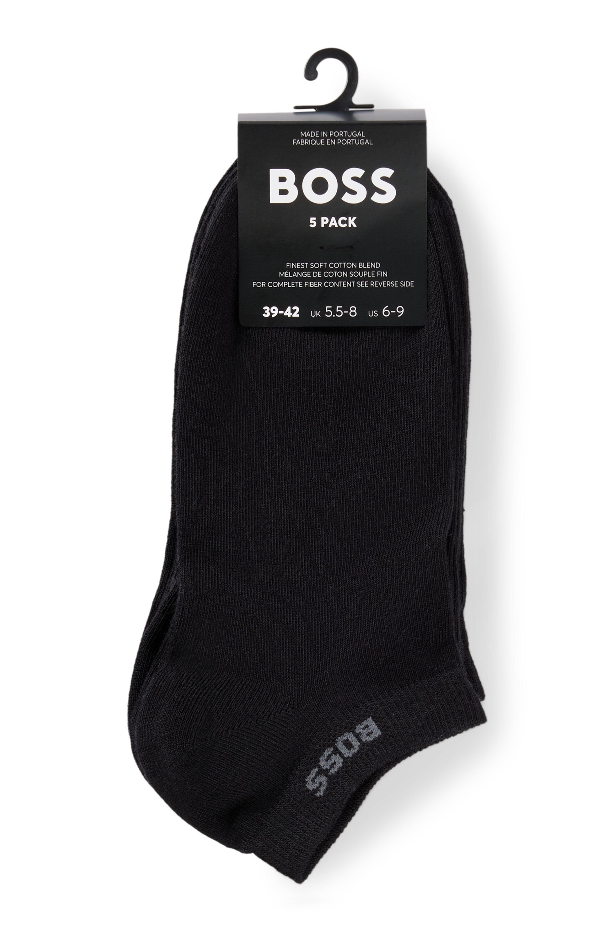 BOSS Sneakersocken »5P AS Logo CC W« Packung, 5er, 5 Stk. tlg. mit BOSS-Logoschriftzug
