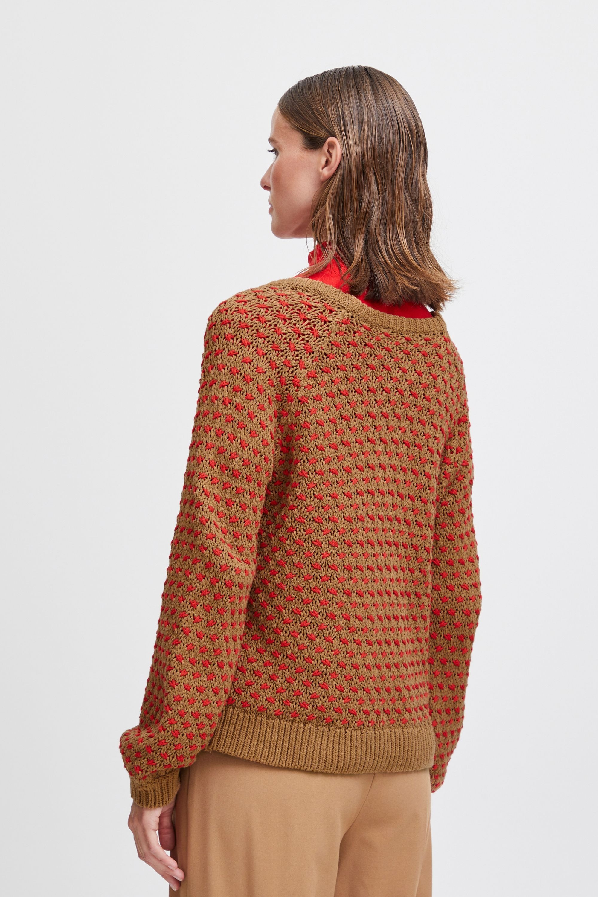 b.young Strickfleece-Pullover »Strickpullover BYOlena«