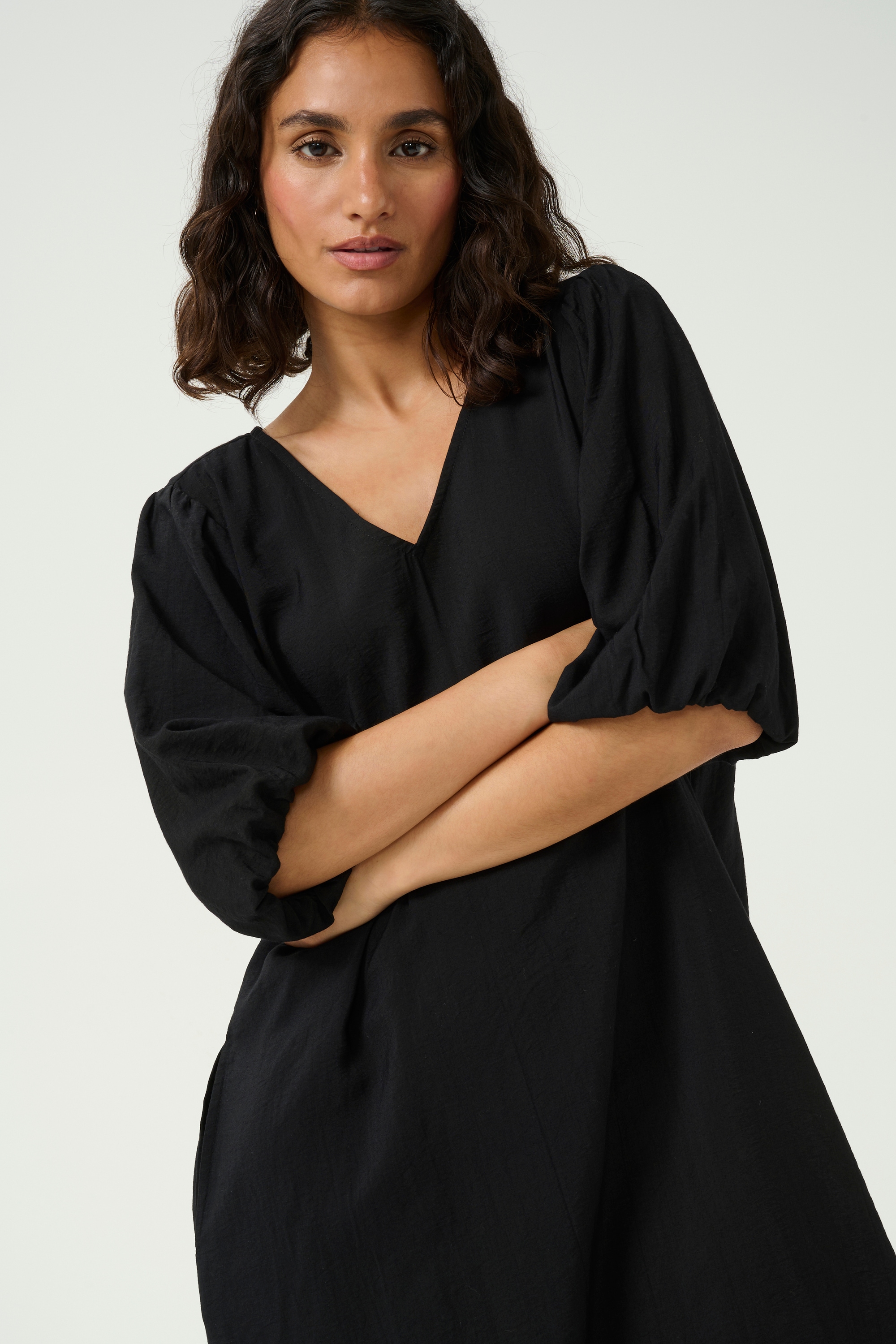 KAFFE Midikleid »Kleid KAgabby«