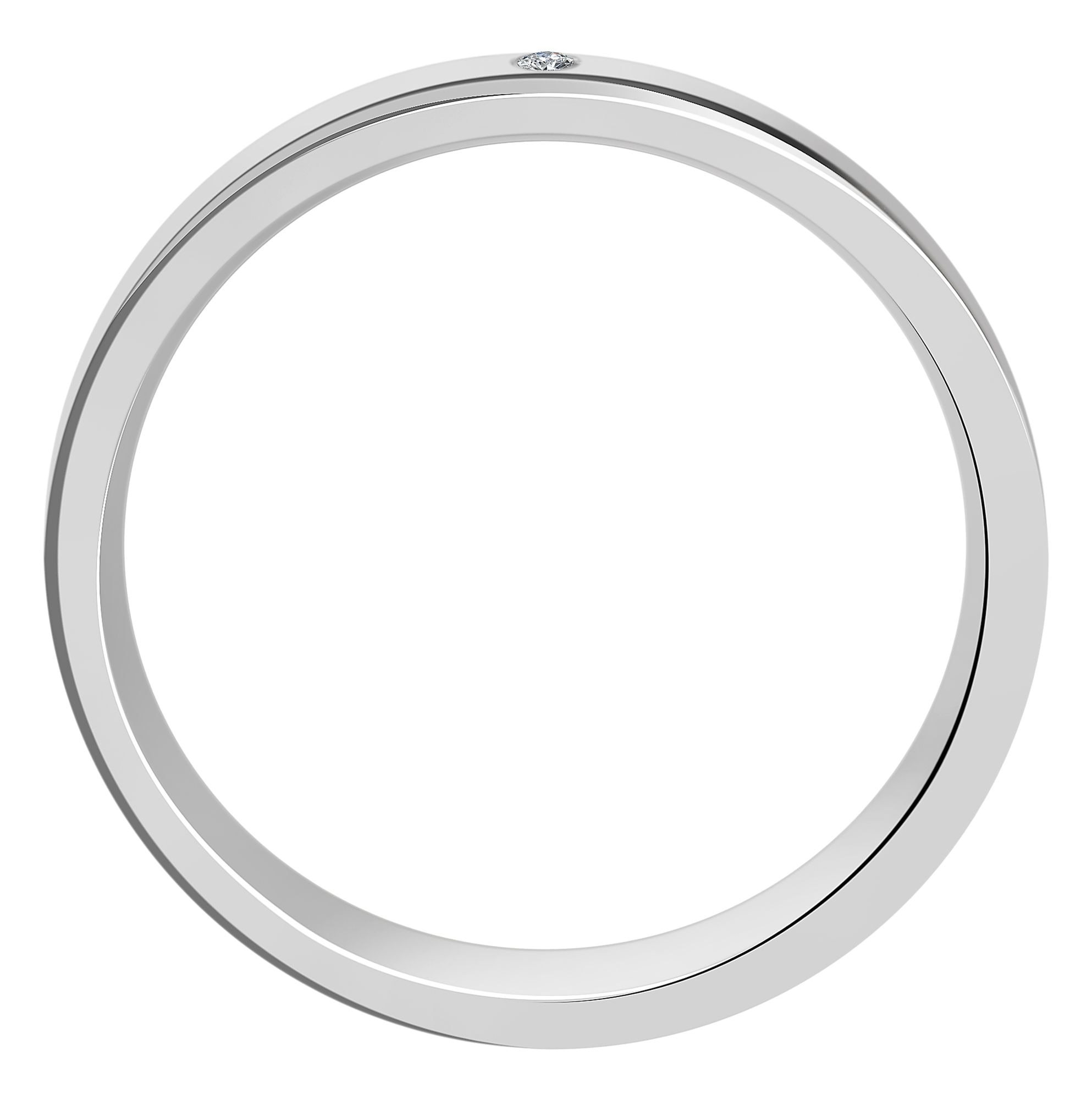 Adelia´s Fingerring »Damen Ring aus Edelstahl mit Strass Steinchen«