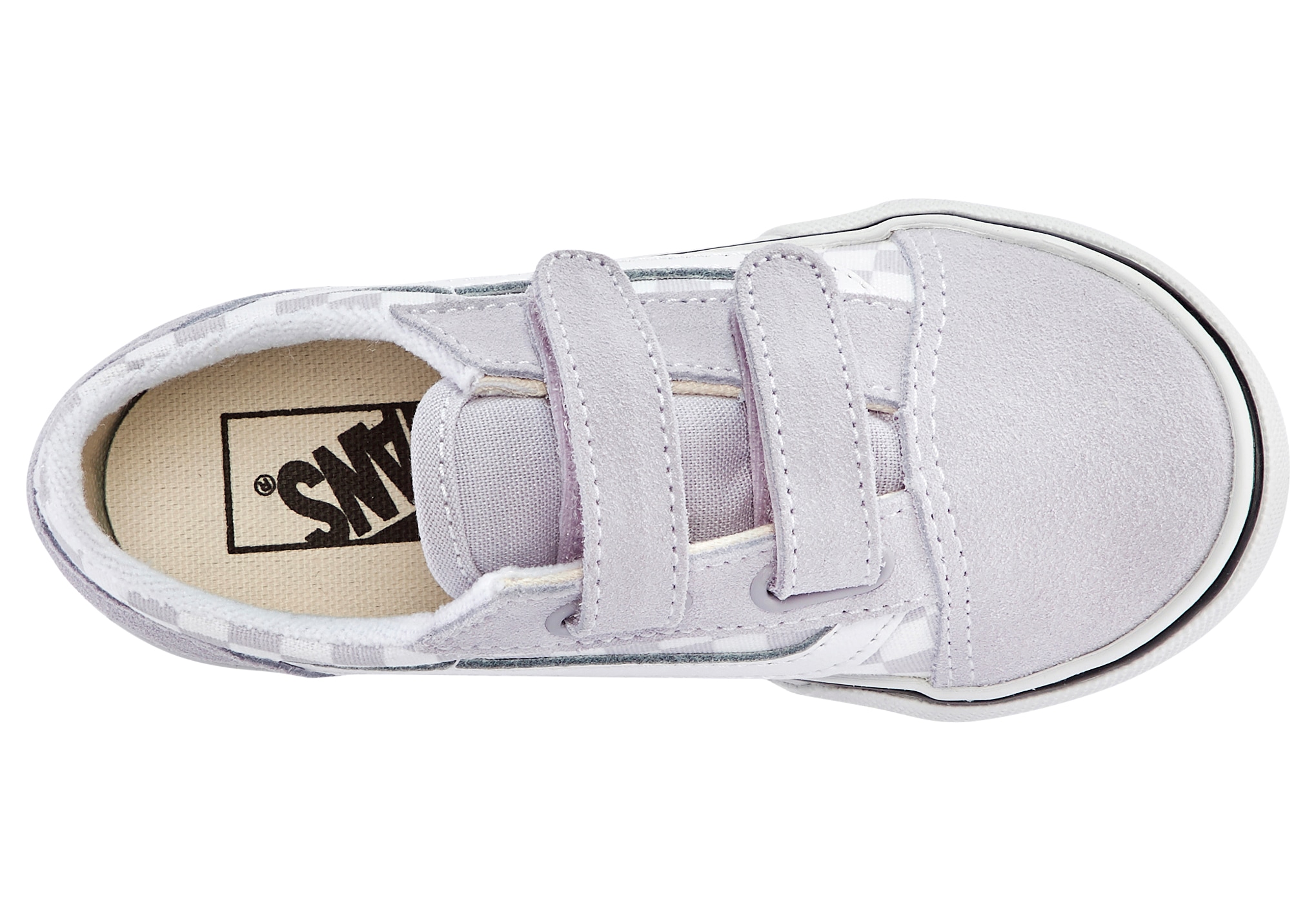 Vans Sneaker »OLD SKOOL V«, mit Klett, für Kinder
