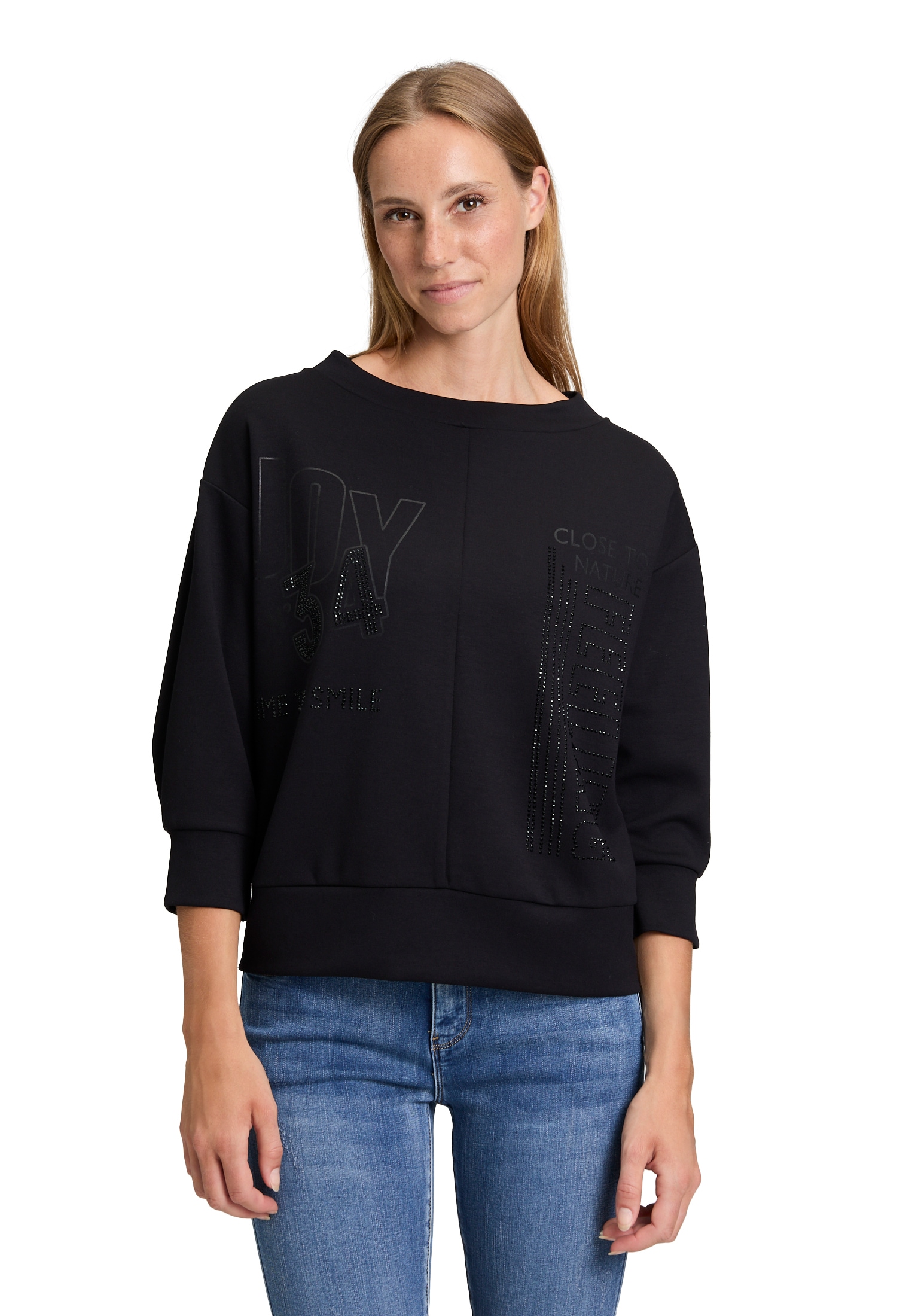 Betty Barclay Sweatshirt »Sweatshirt mit Stehkragen«
