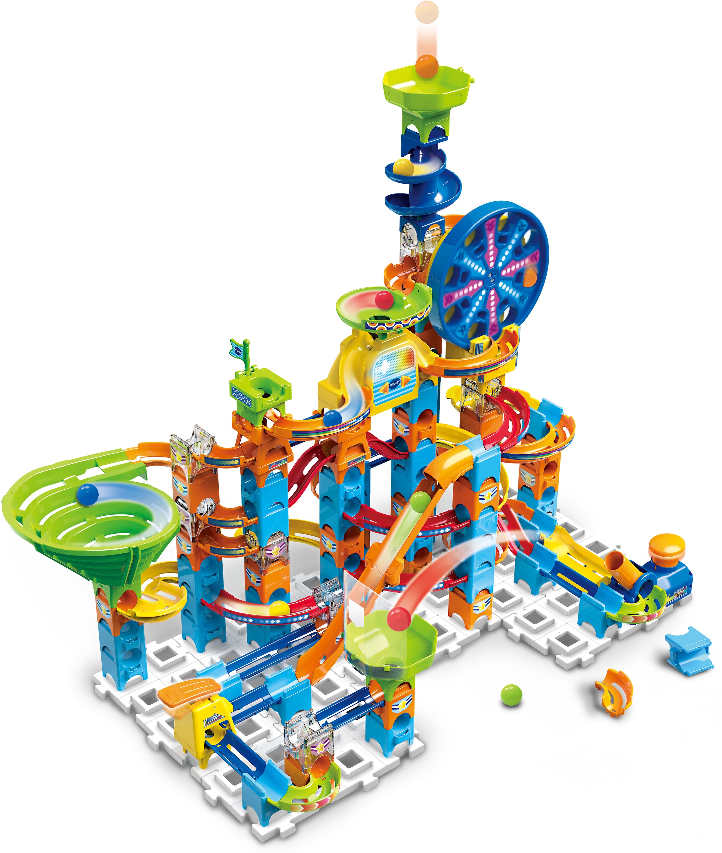Vtech® Kugelbahn »Marble Rush - Ultimate Set XL100 E« mit Sound- und Lichteffekten