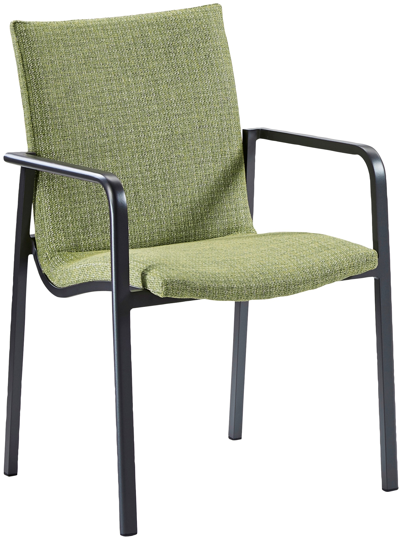 Best Gartensessel »Positano«, (Set, 4 St.), 4x Dining-Sessel Positano anthrazit