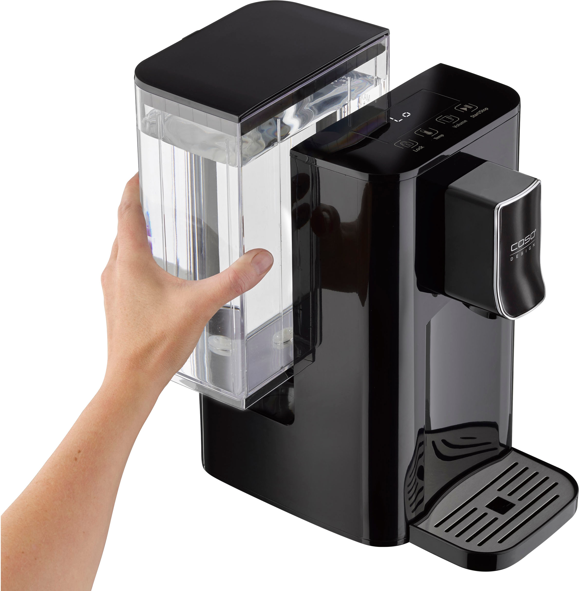 Caso Heißwasserspender »HW550« 2600 W 7 verschiedene Temperaturstufen, abnehmbarer Wassertank 2,9 Liter